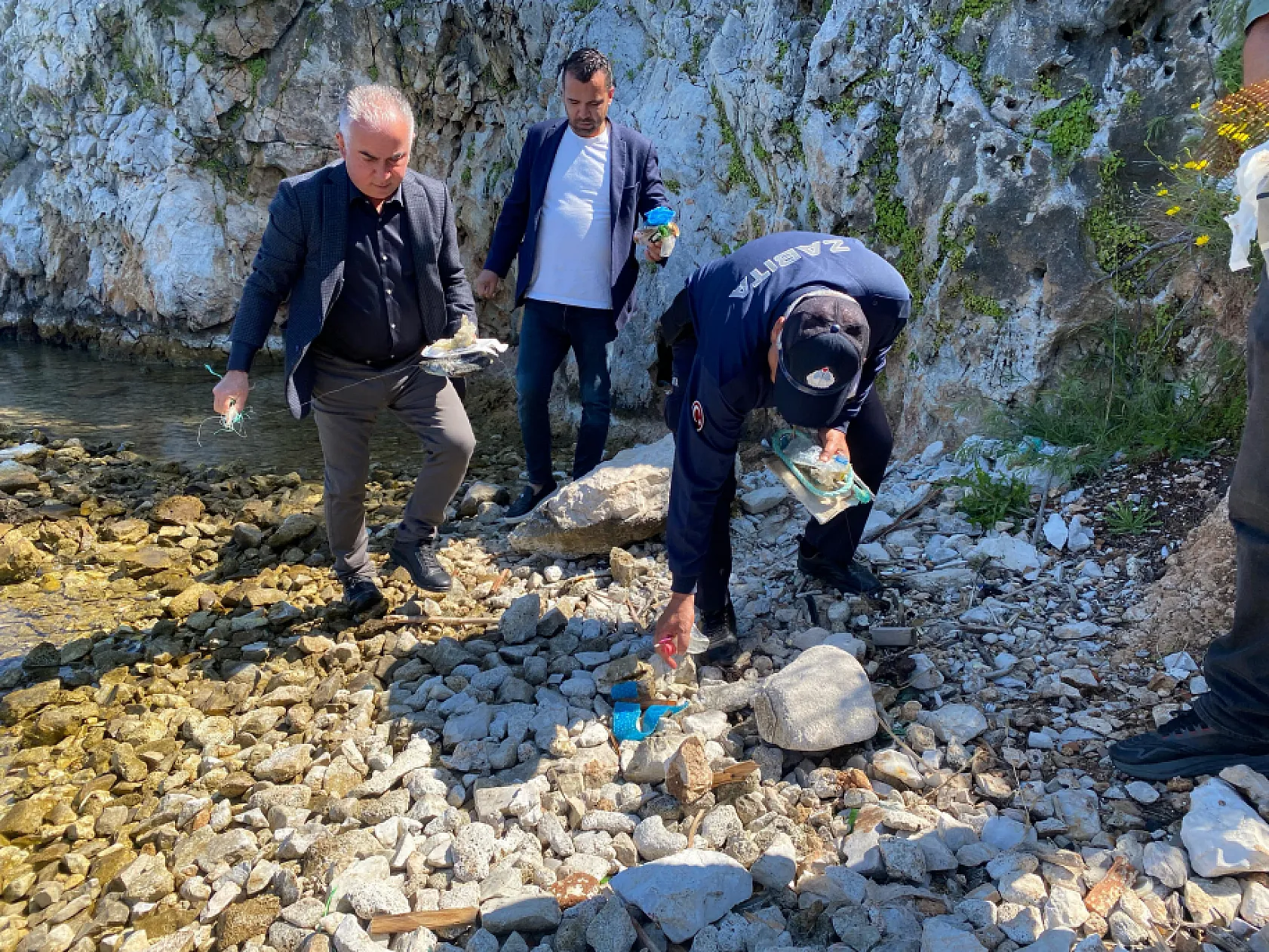 Bodrum'da deniz ve kıyı temizliği yapıldı