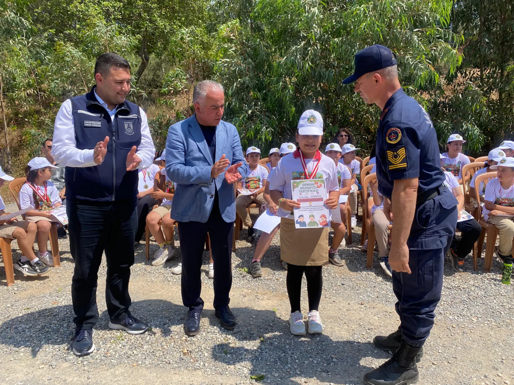 Bodrum'da 'Orman Muhafızları' projesi kapsamında öğrencilere eğitim verildi