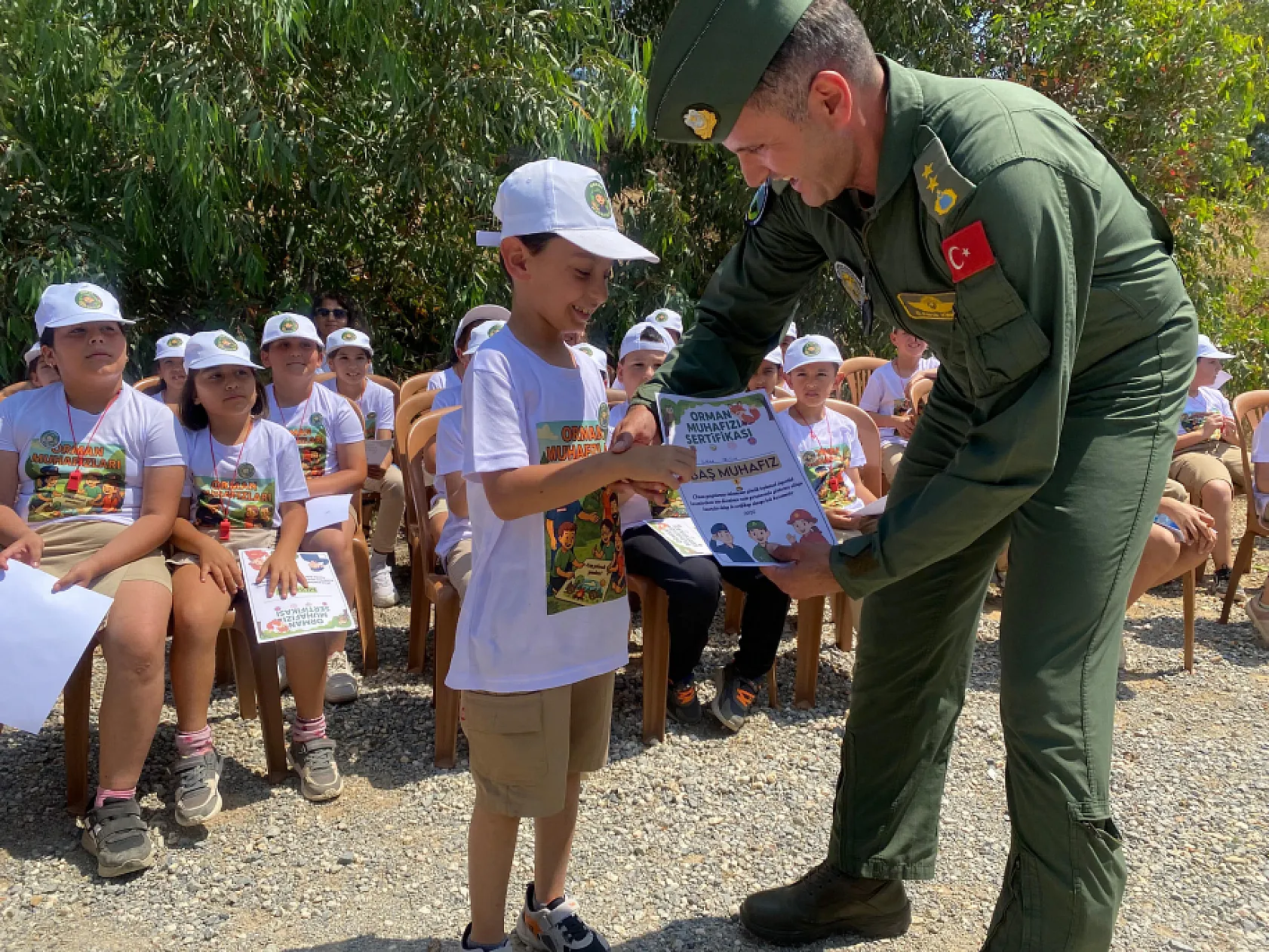Bodrum'da 'Orman Muhafızları' projesi kapsamında öğrencilere eğitim verildi