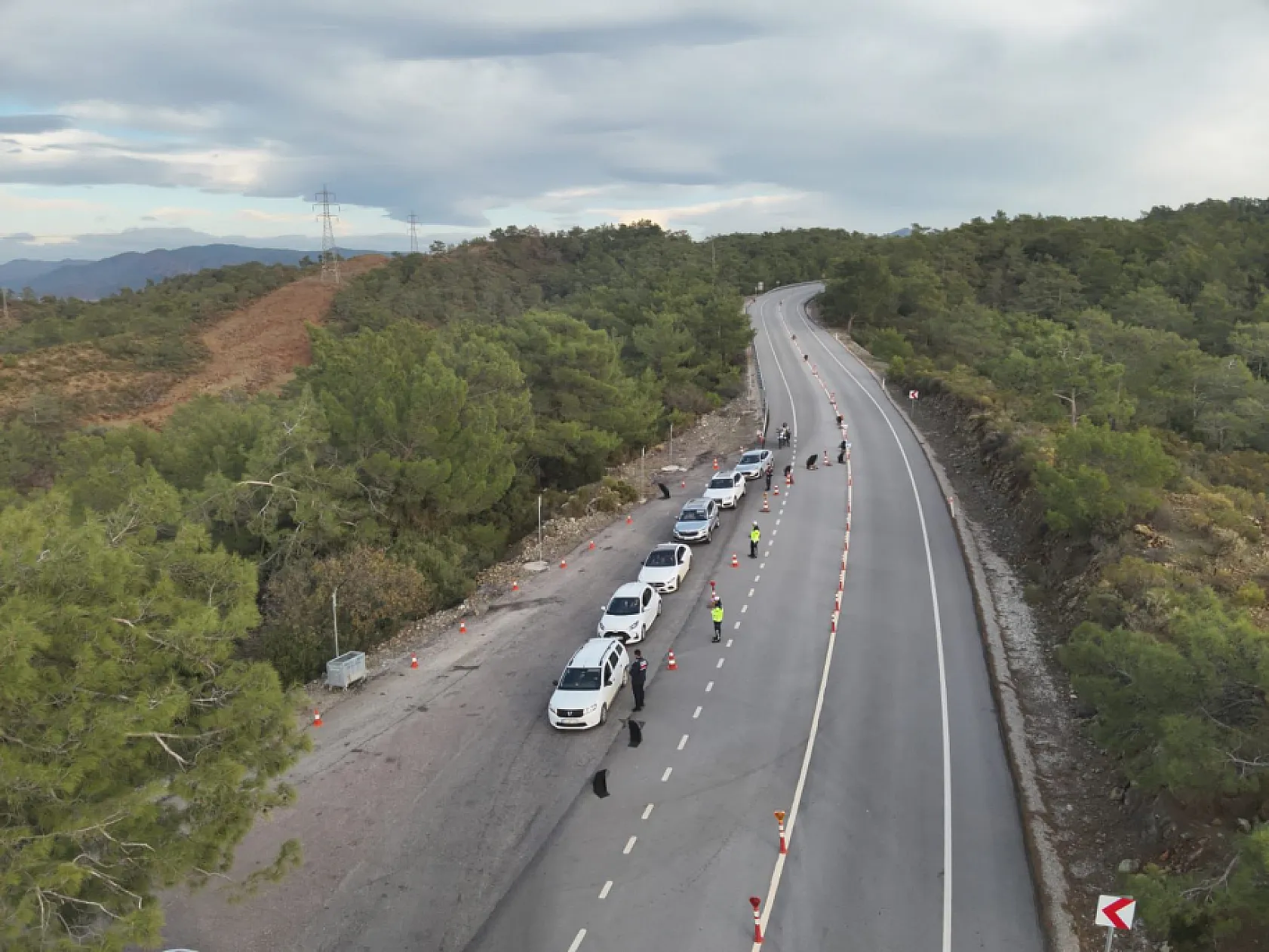 Datça'da kontrollerde 13 günde 23 bin kişi sorgulandı