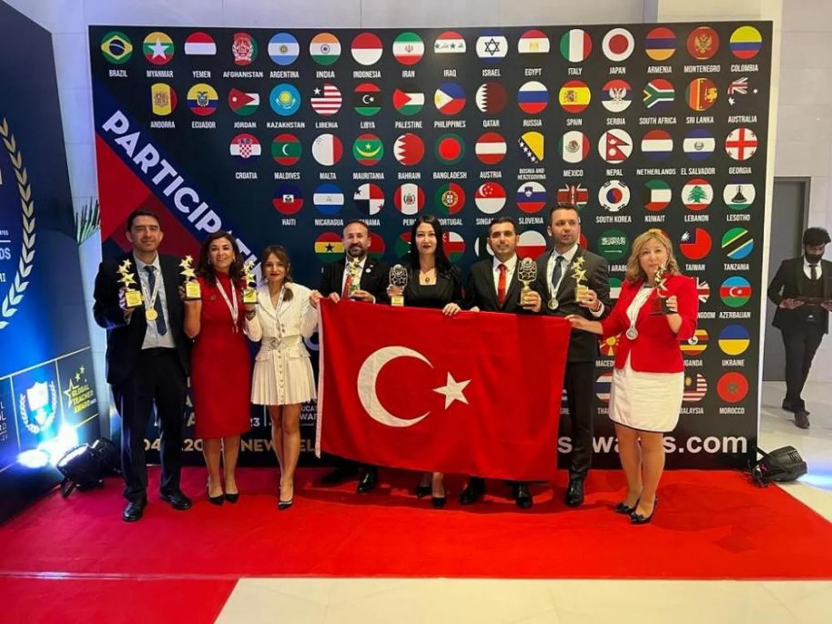 Muğlalı öğretmen birincilik ödülü aldı