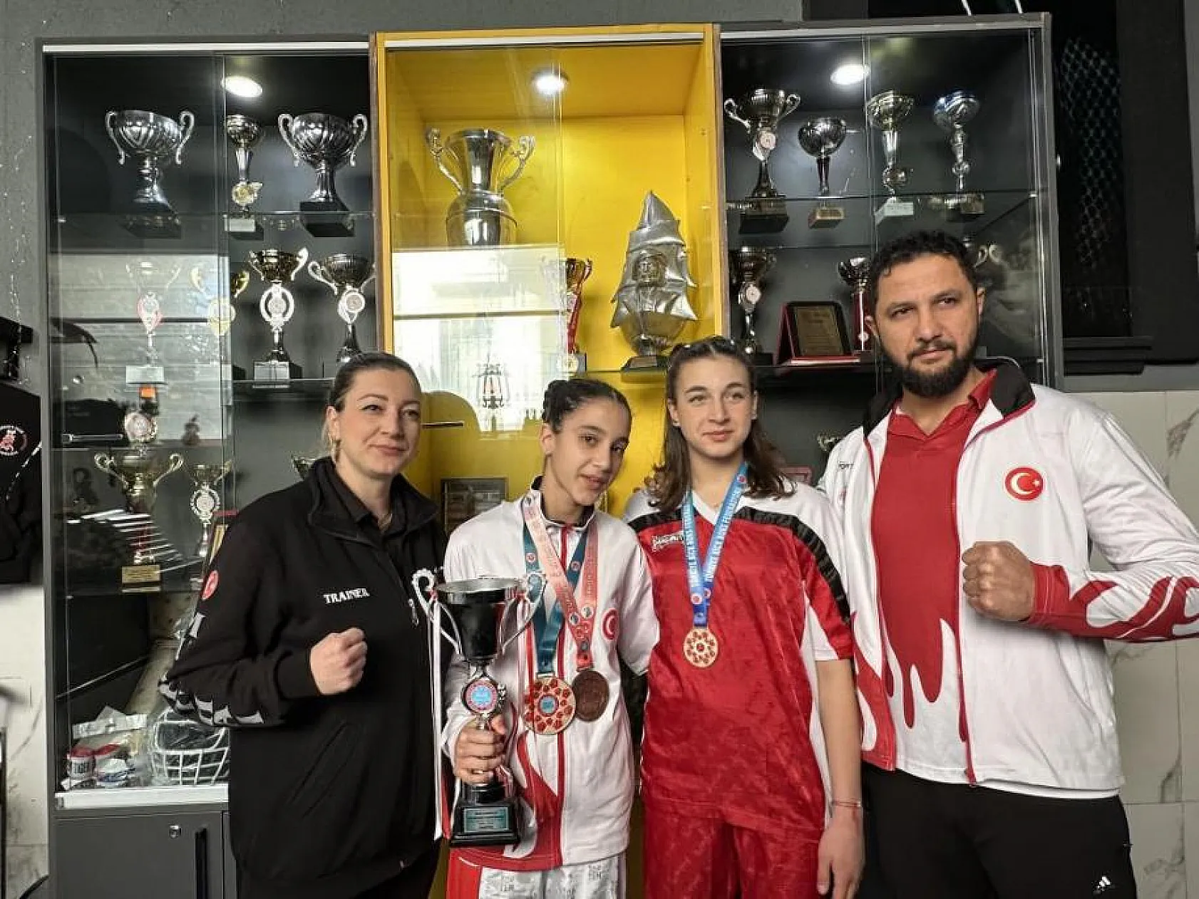 Şampiyon babanın şampiyon kızları