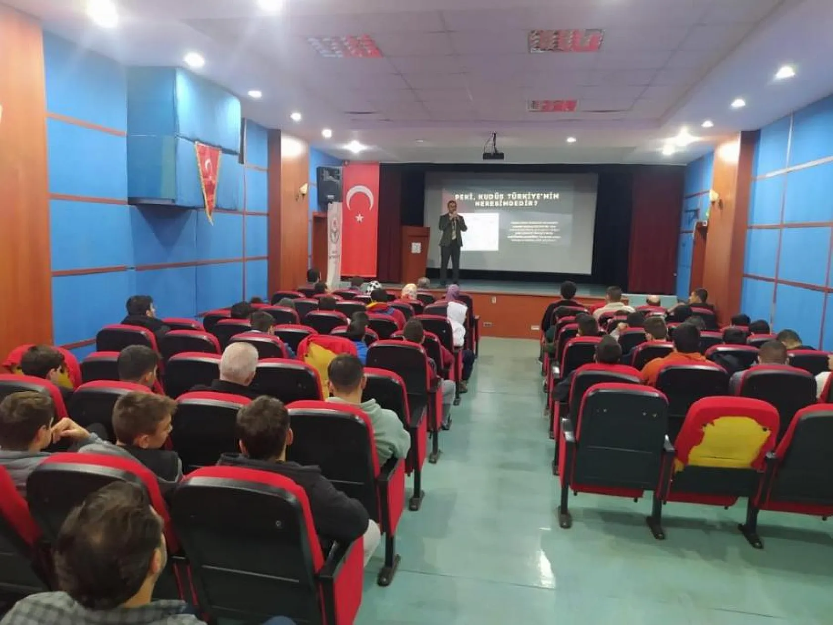 Öğrencilere 'Kudüs Bilinci' konulu konferans