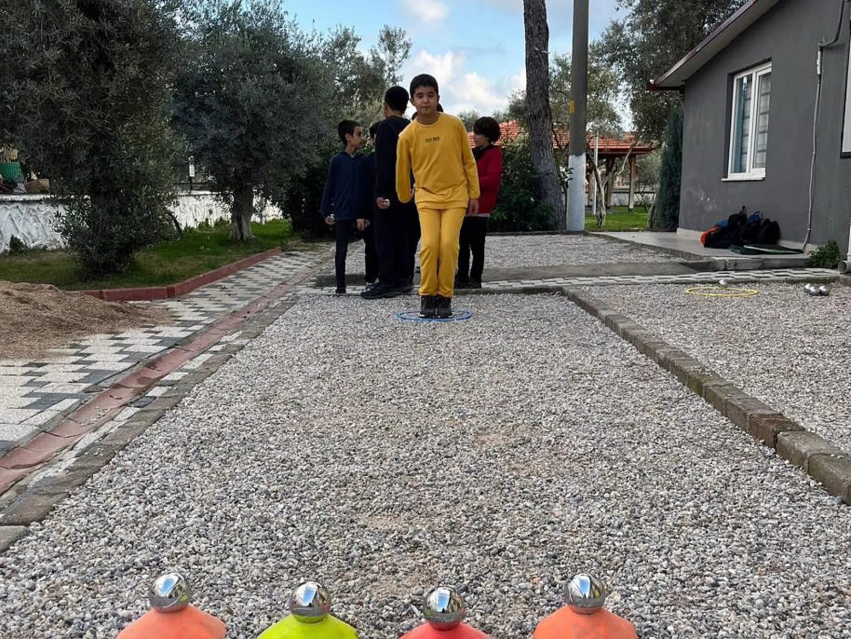 Kırsal Mahallelerden Çocuklar Bocce Sporuyla Tanıştılar