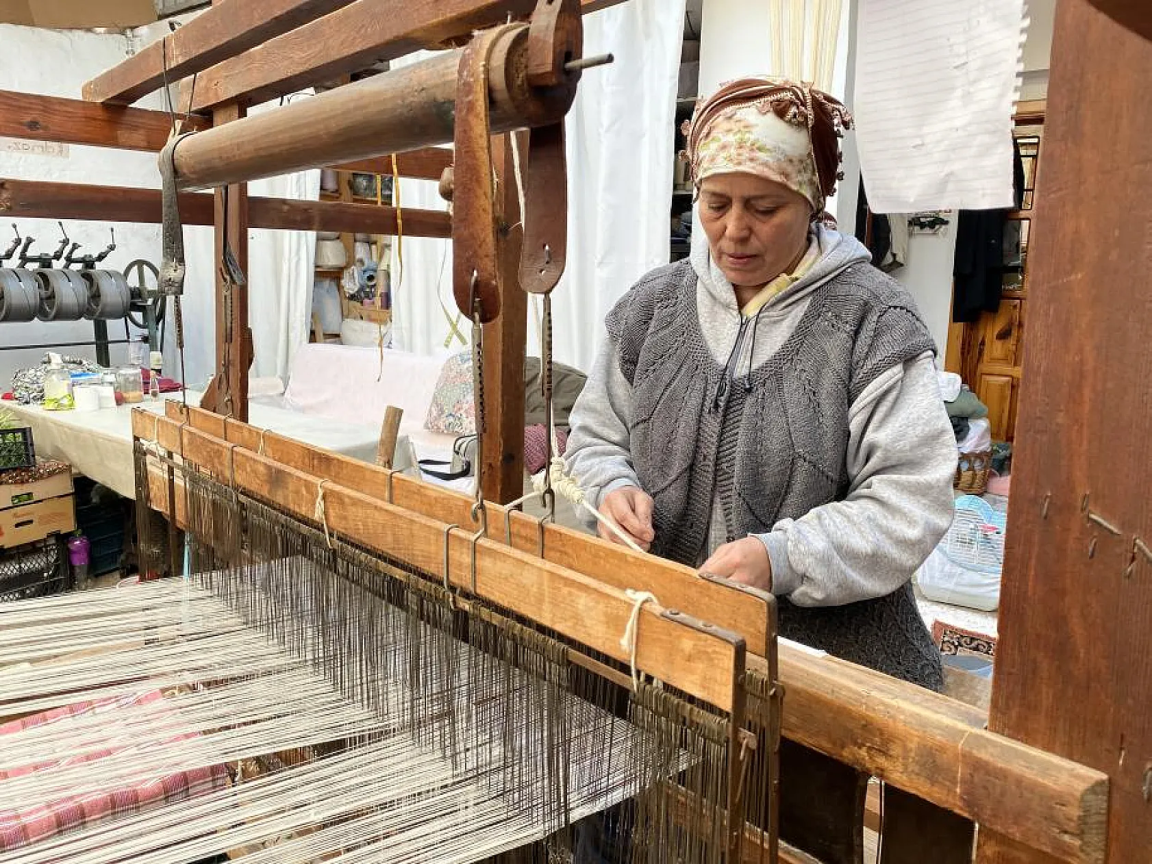 Geleneksel dokumalar yaşatılıyor