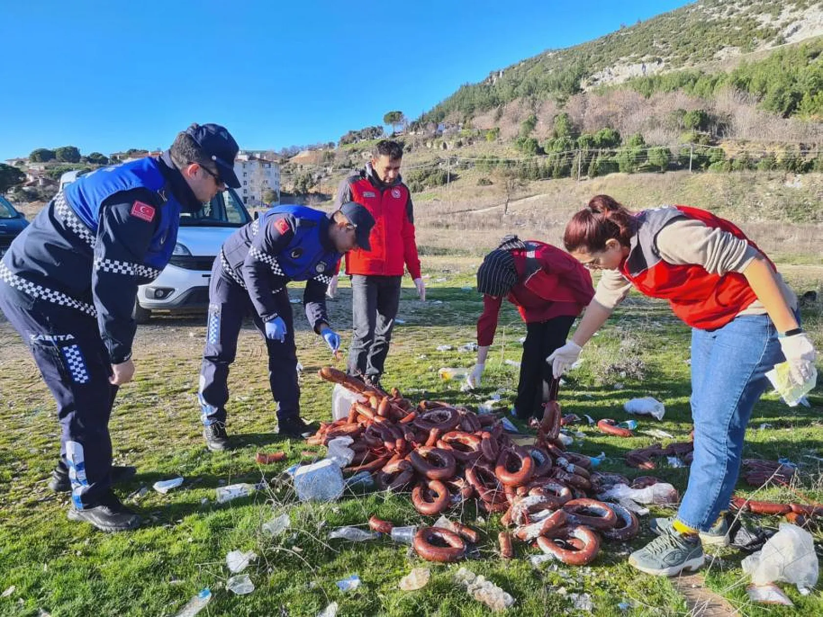 100 kilo bozuk sucuk imha edildi