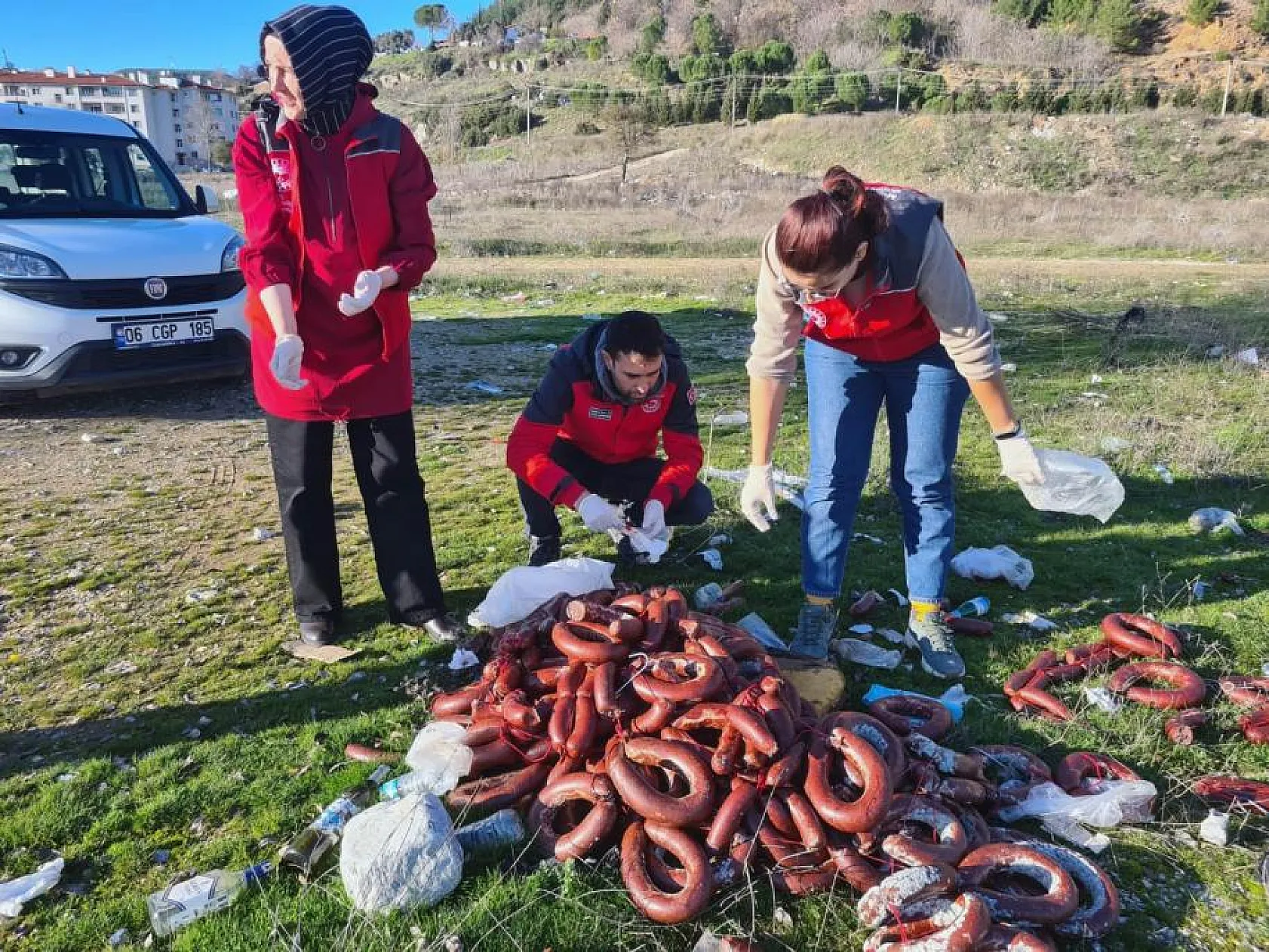 100 kilo bozuk sucuk imha edildi