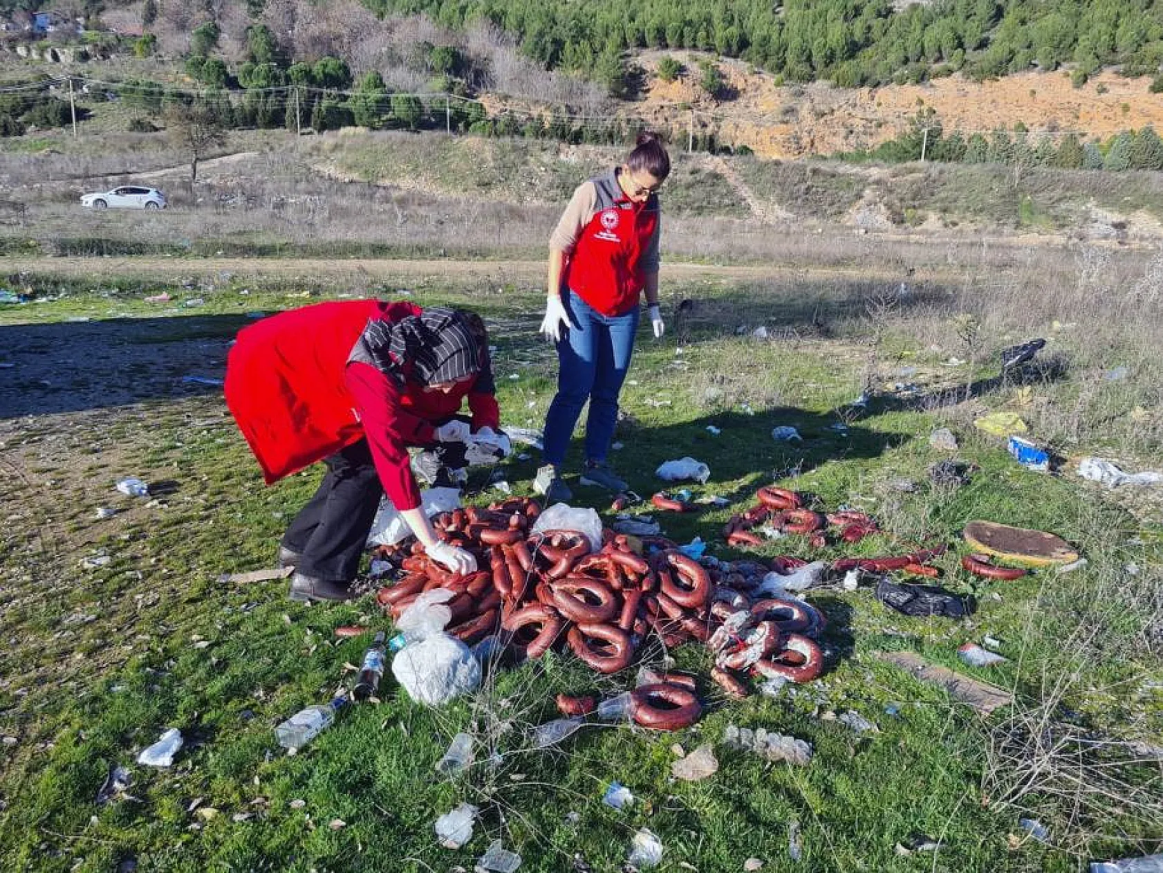 100 kilo bozuk sucuk imha edildi