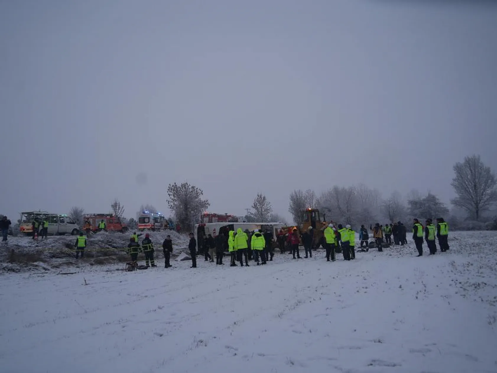 Otobüs kazasında yaralanan kazazede: 'Otobüsü ağaç tuttu, ağaç olmasaydı hepimiz ölmüştük'