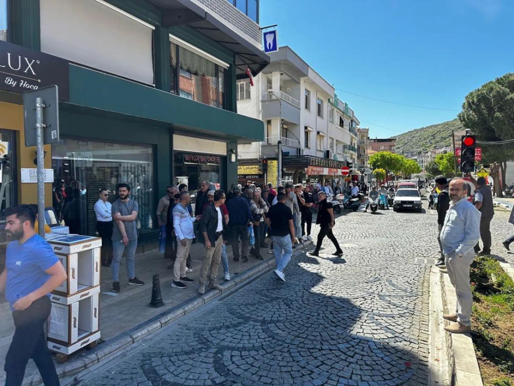 Motosiklet sürücüsü polisin 'Dur' ihtarına uymadı, kaza yaptı