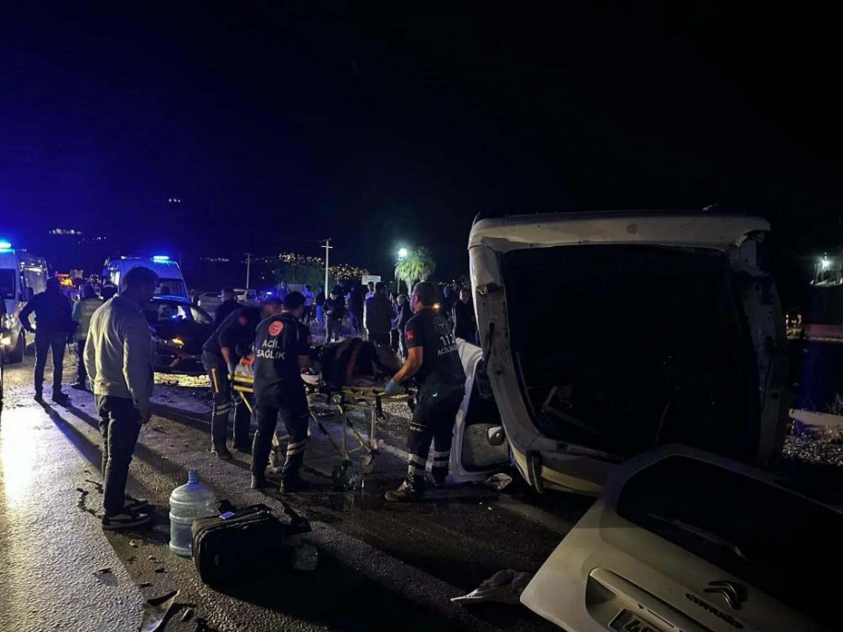 Feci kazada 7 kişi yaralandı