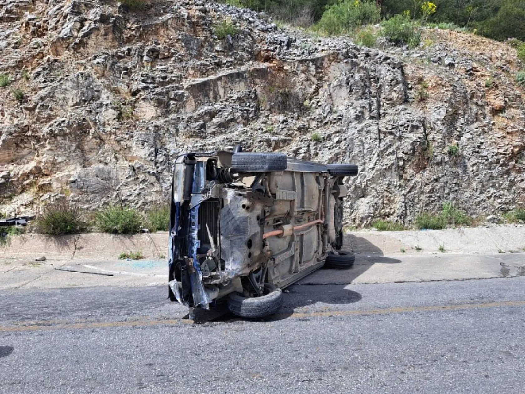 Muğla'da trafik kazası, 1 yaralı