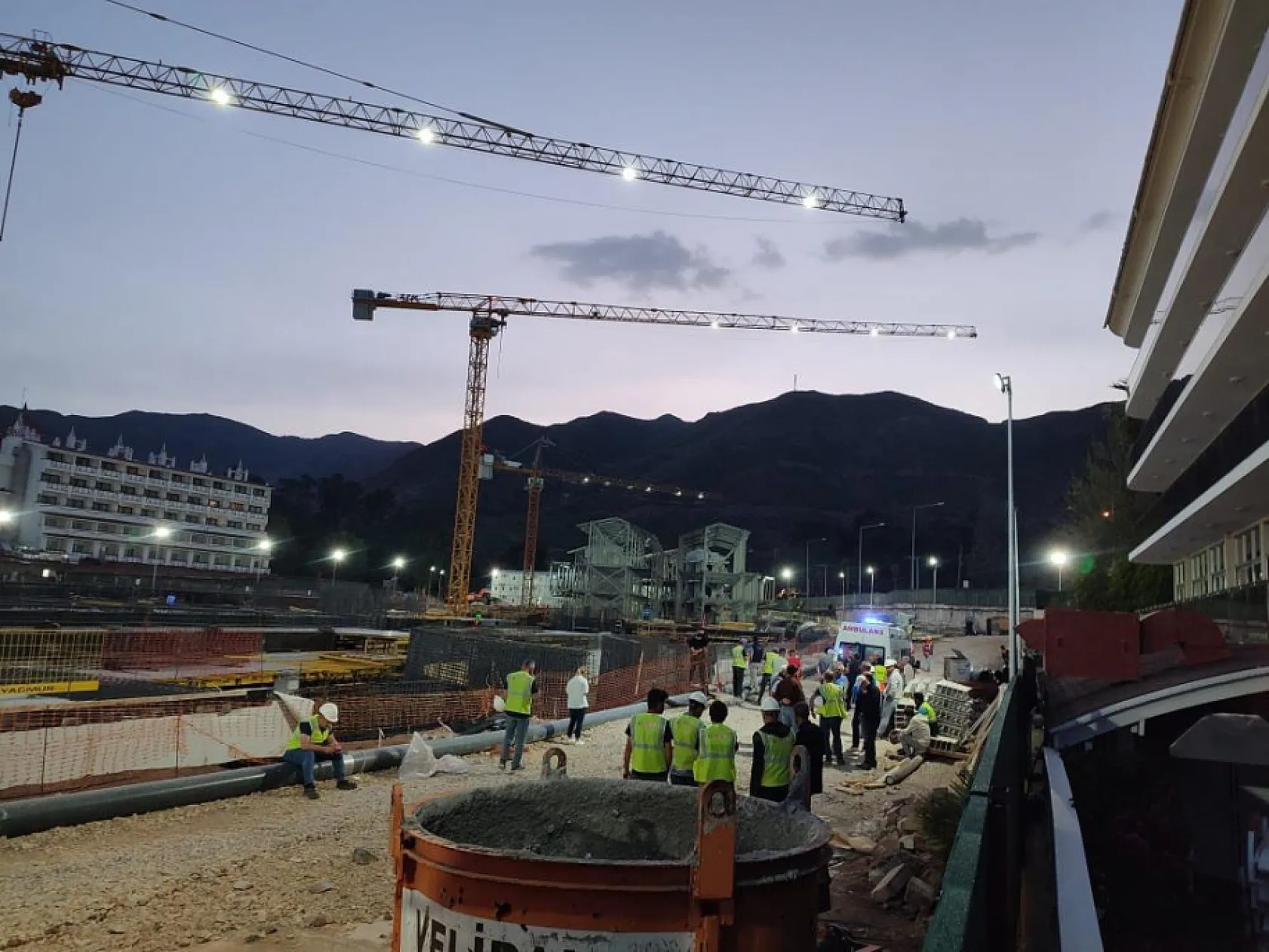 Muğla'da bir işçinin öldüğü iş kazasında 4 gözaltı