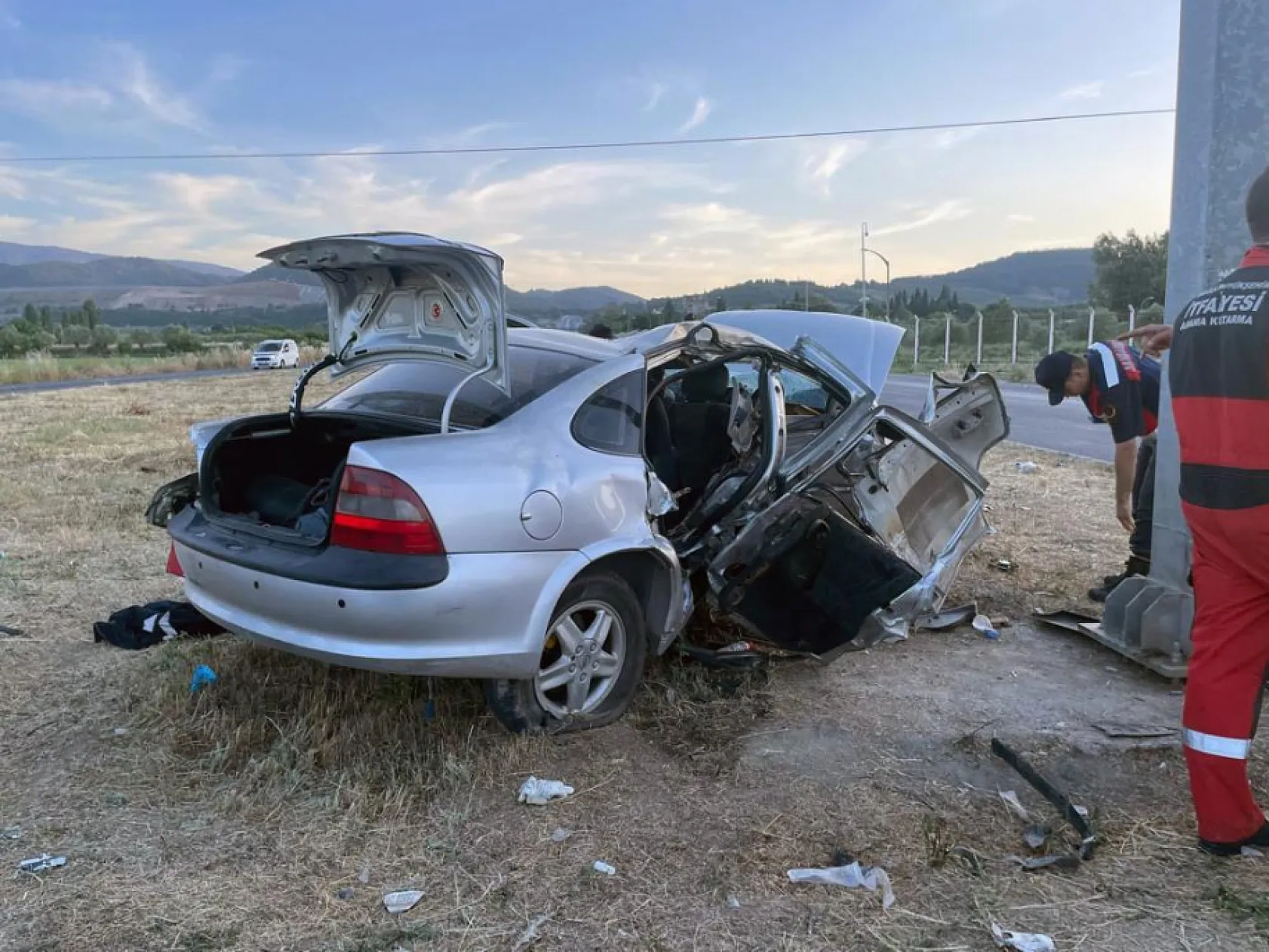 Muğla'da  feci kaza: 1'si ağır 4 yaralı