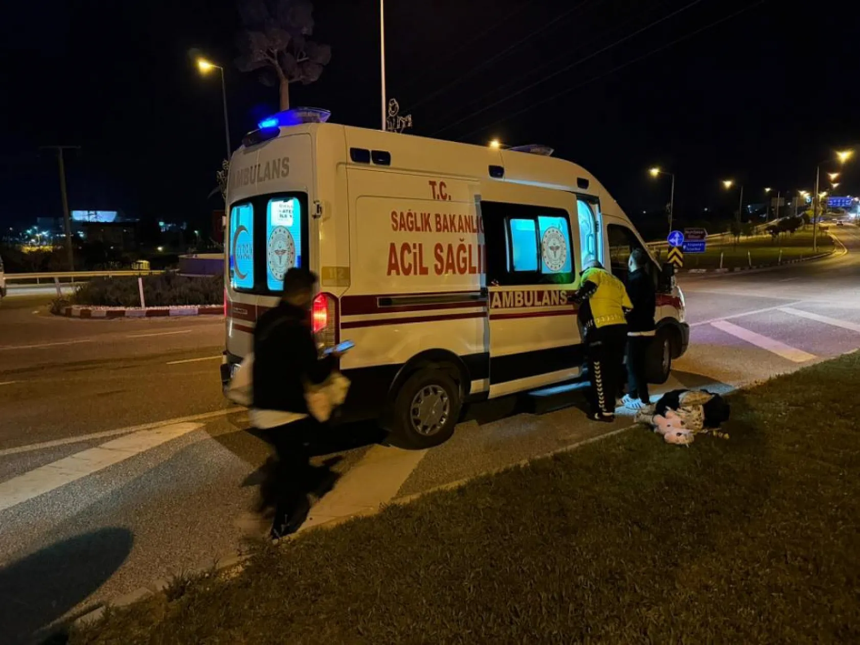 Meydana gelen trafik kazasında 4 kişi yaralandı