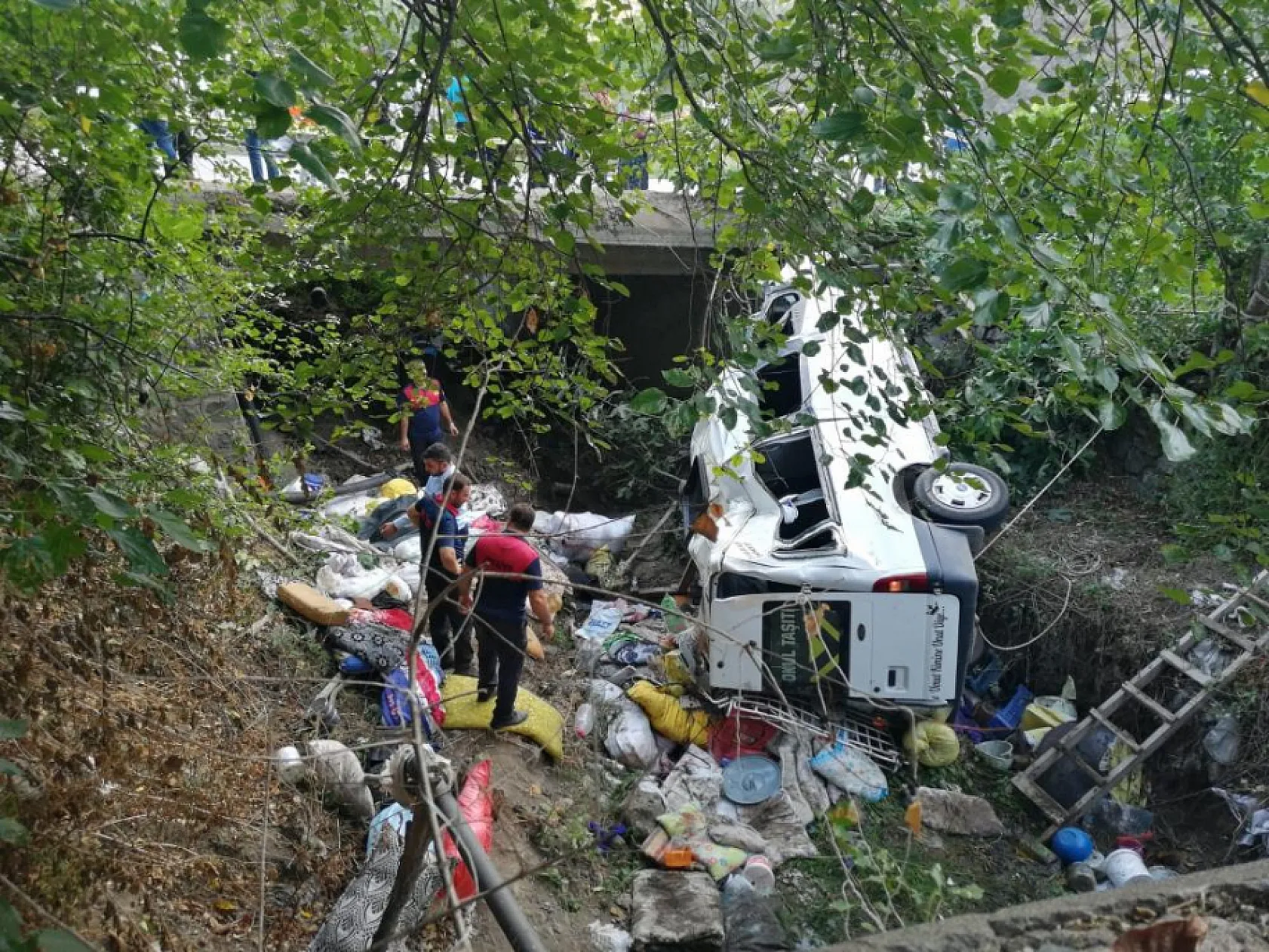 Fındık hasadı dönüşü facia: 1 ölü, 25 yaralı