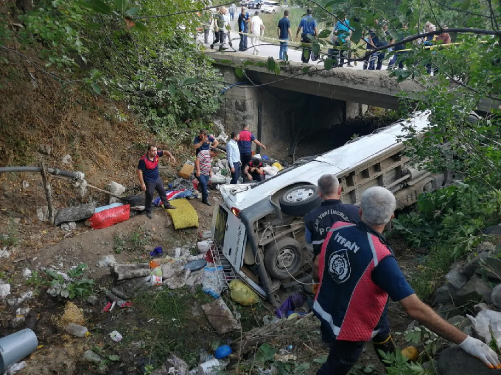 Fındık hasadı dönüşü facia: 1 ölü, 25 yaralı