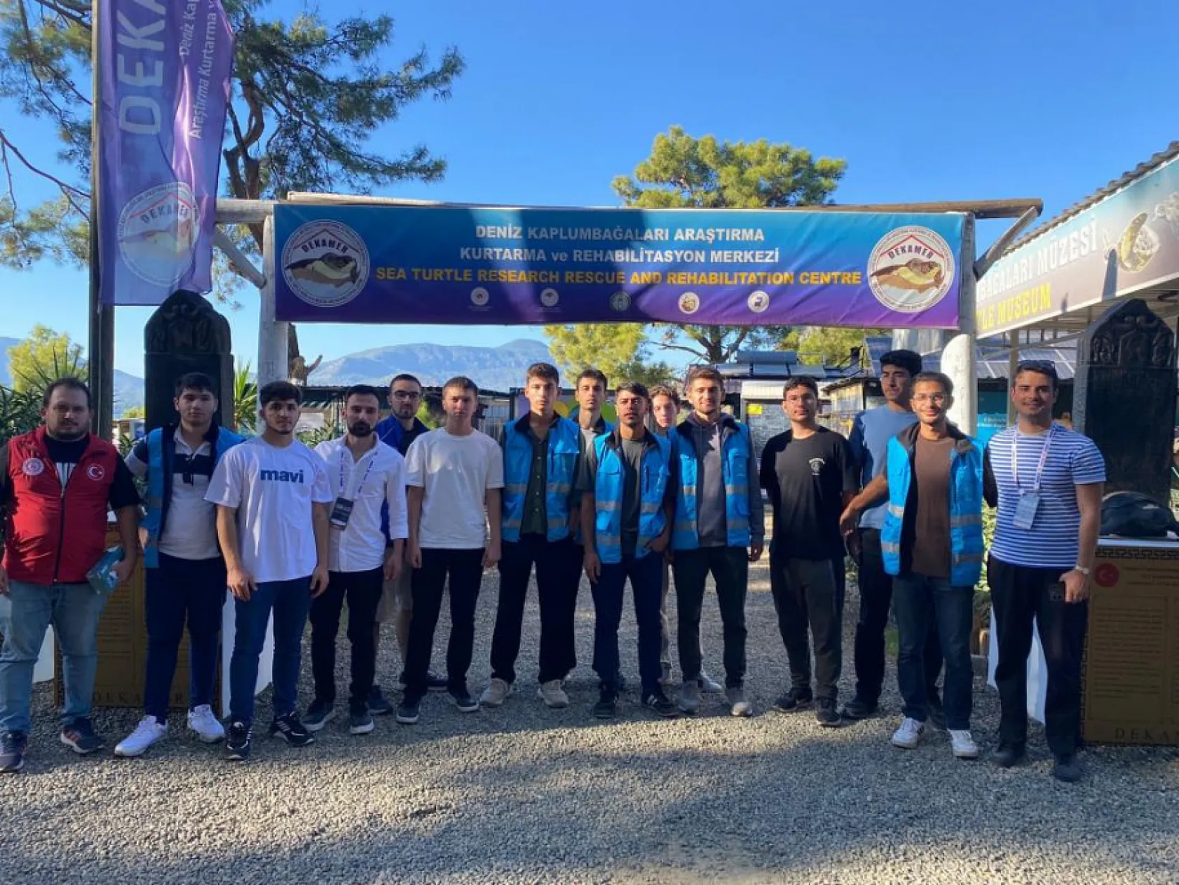 Yurt öğrencileri Muğla'da tarihi ve doğal güzellikleri keşfetti