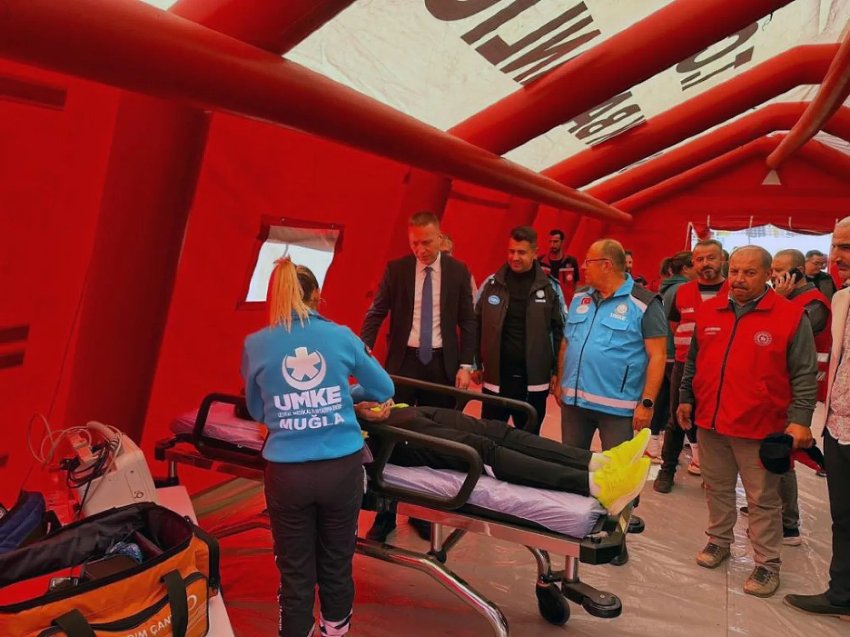 Bölge düzeyi afet tatbikatı Muğla'da gerçekleştirildi