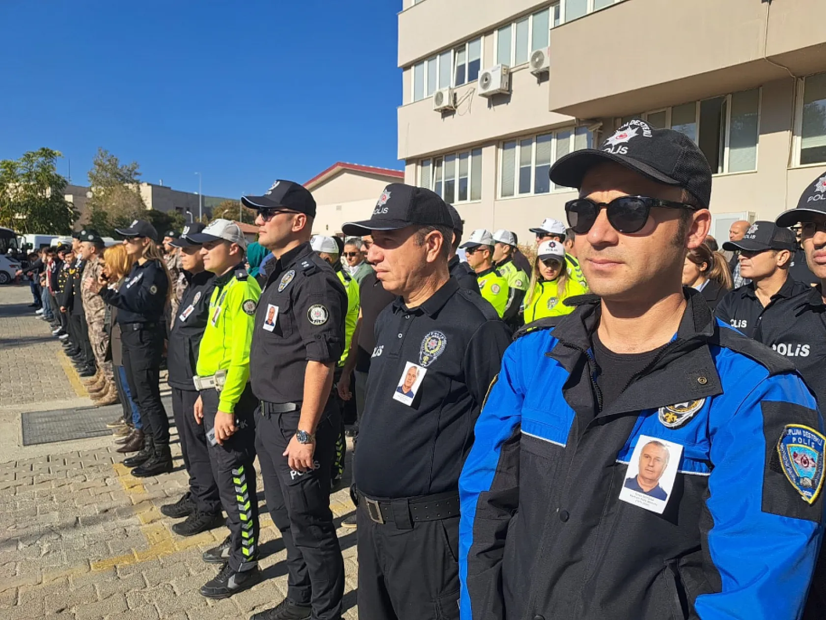 Muğla'da hayatını kaybeden polis memuru için tören düzenlendi