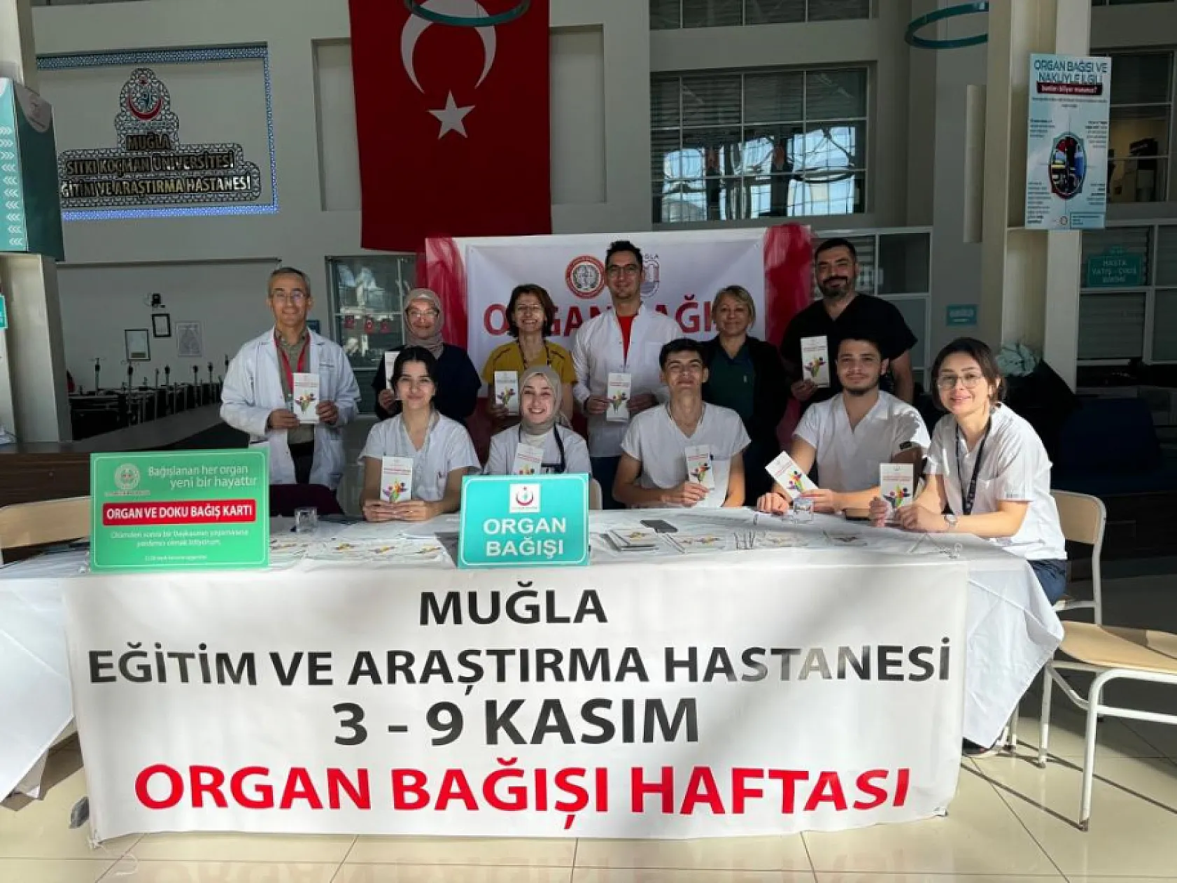 MEAH'ta Organ ve Doku Bağışı Haftası farkındalık etkinliği düzenlendi