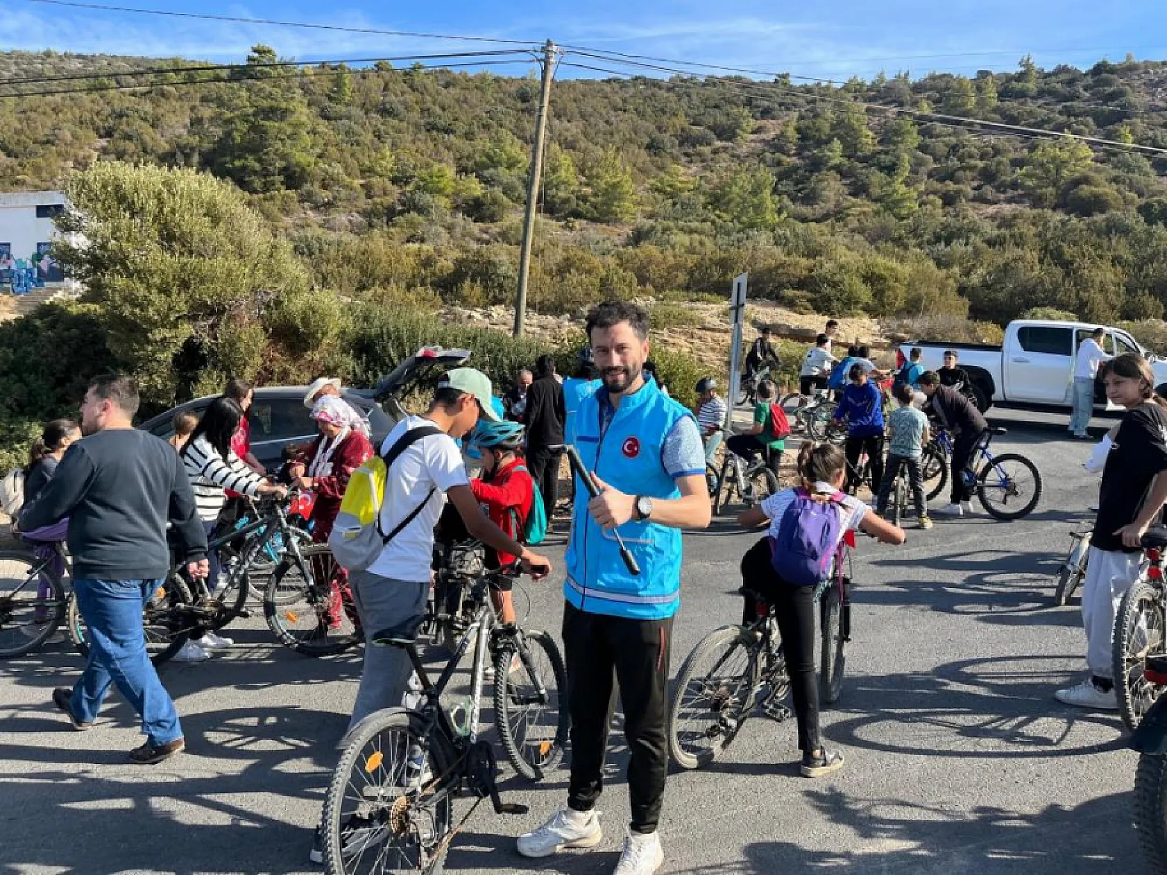 Bodrum müftülüğü gençleri spora teşvik ediyor