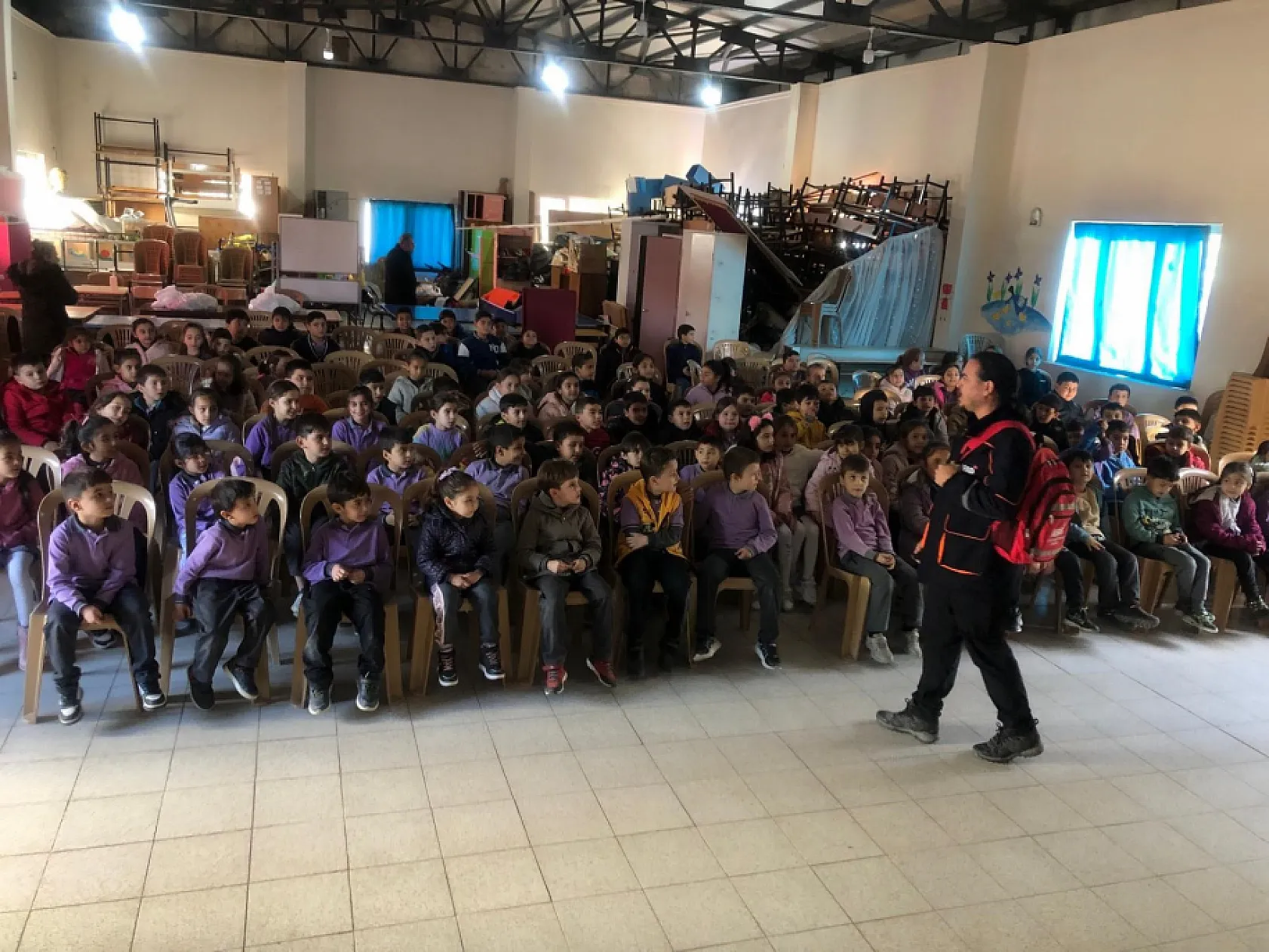 Muğla'da öğrencilere afet farkındalık eğitimi verildi