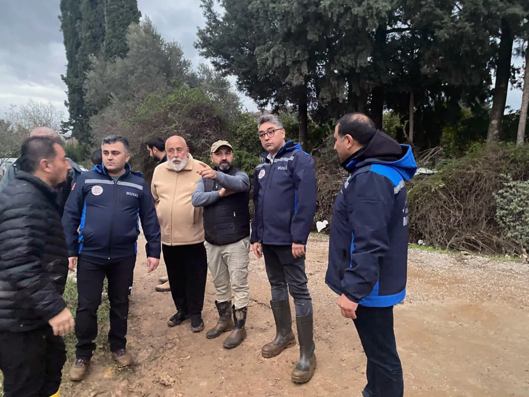 MUSKİ Genel Müdürü Yılmaz ekipleri yalnız bırakmıyor