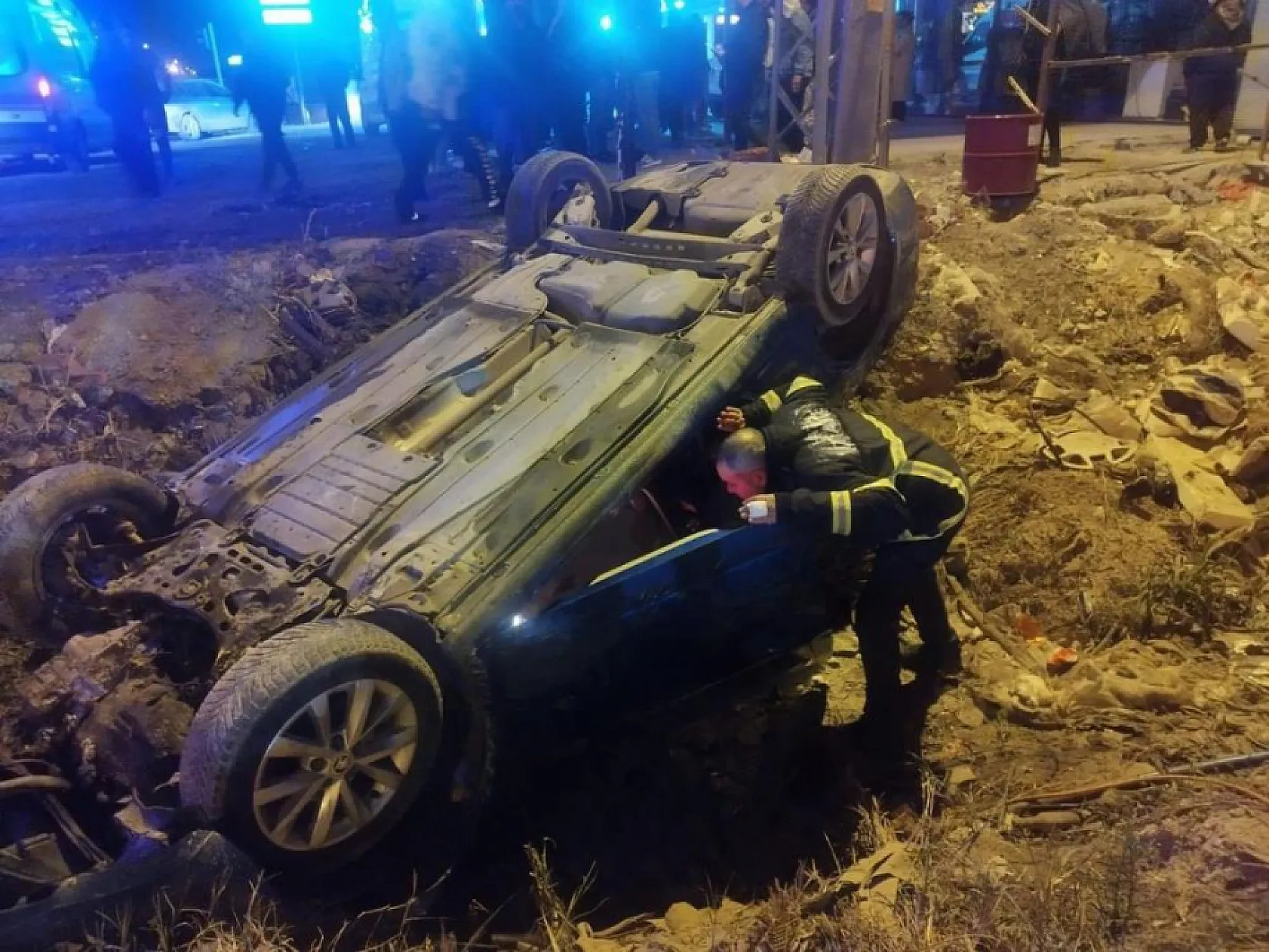 Feci trafik kazası: 5 yaralı