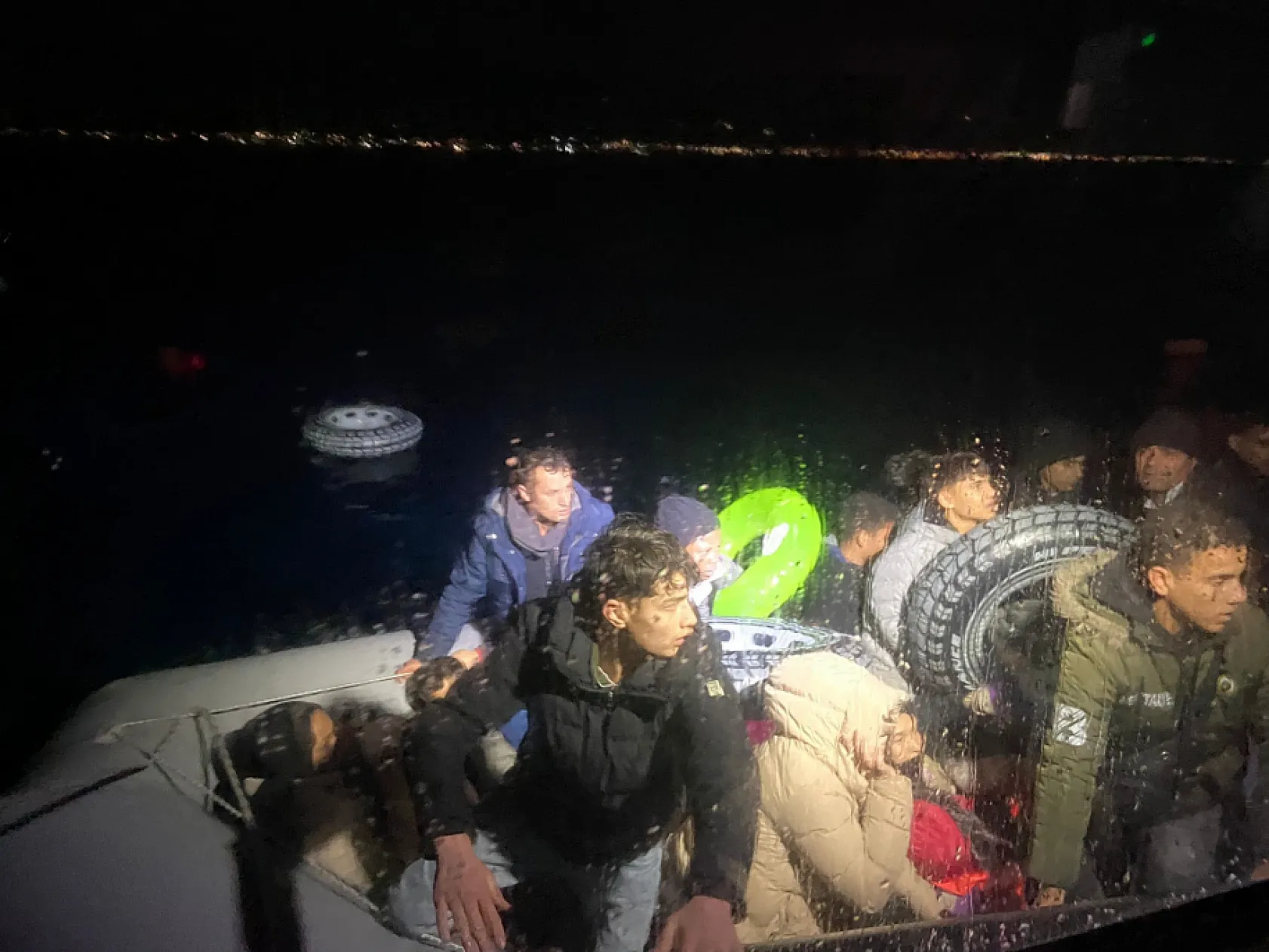 Bodrum'da 34 düzensiz göçmen karaya çıkarıldı