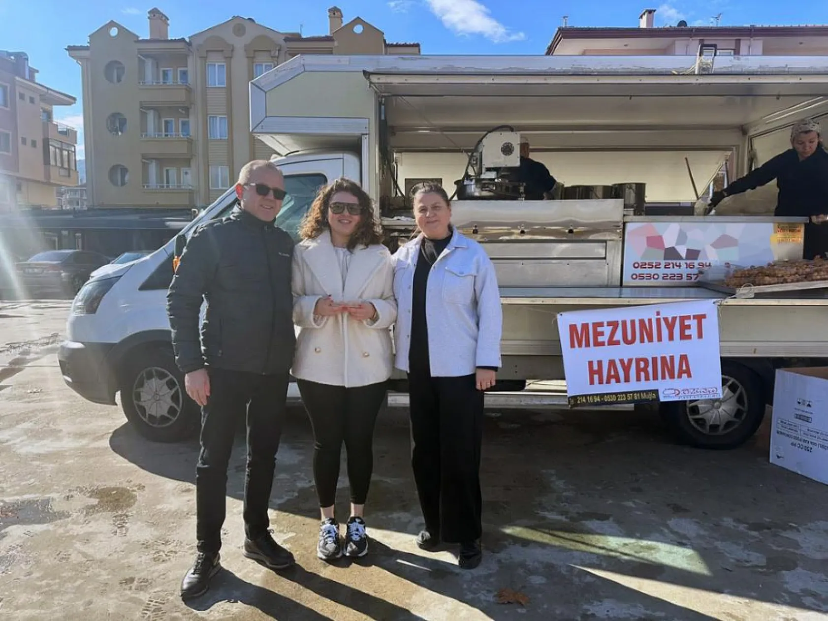 MSKÜ Tıp Fakültesi öğrencisinden mezuniyet lokması