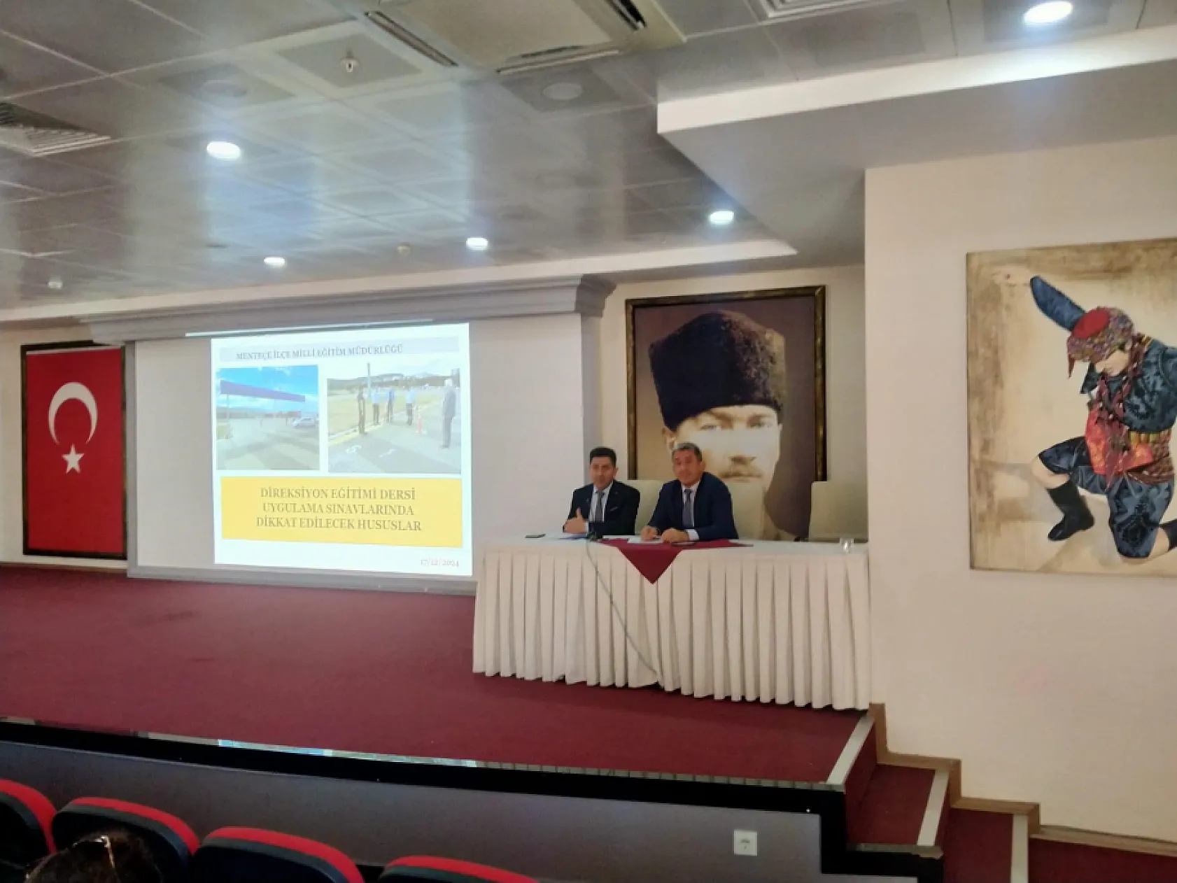 Muğla'da MTSK Direksiyon Sınavı Bilgilendirme Toplantısı Yapıldı