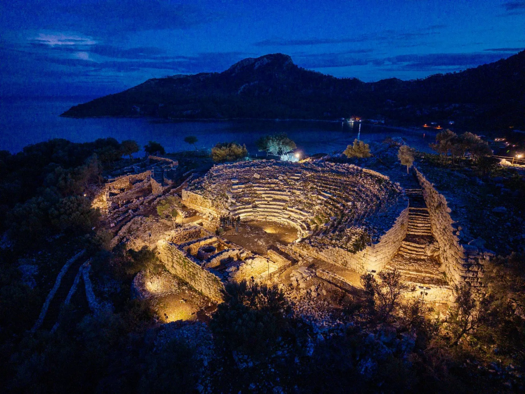 Amos Antik Kenti 2025'i ışıklarla karşılayacak