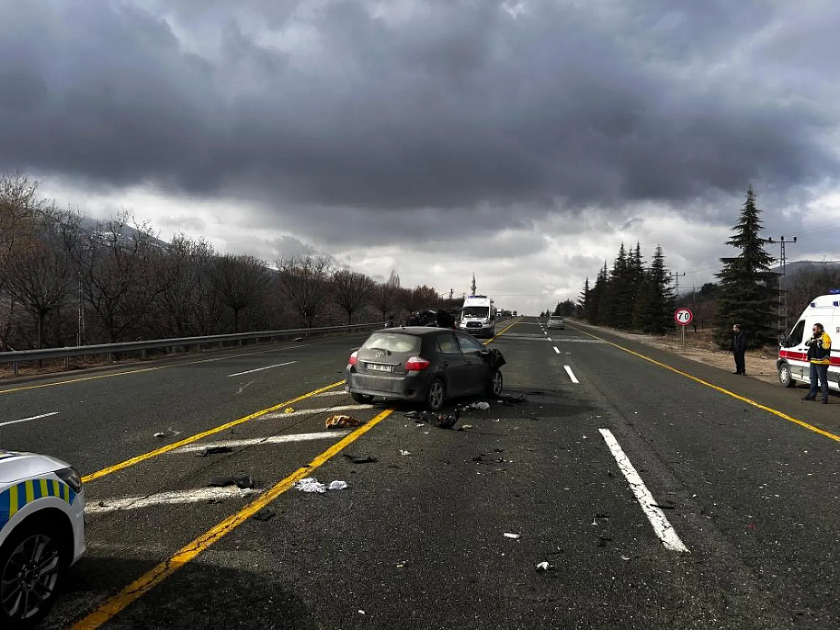 Feci trafik kazası: 2 yaralı
