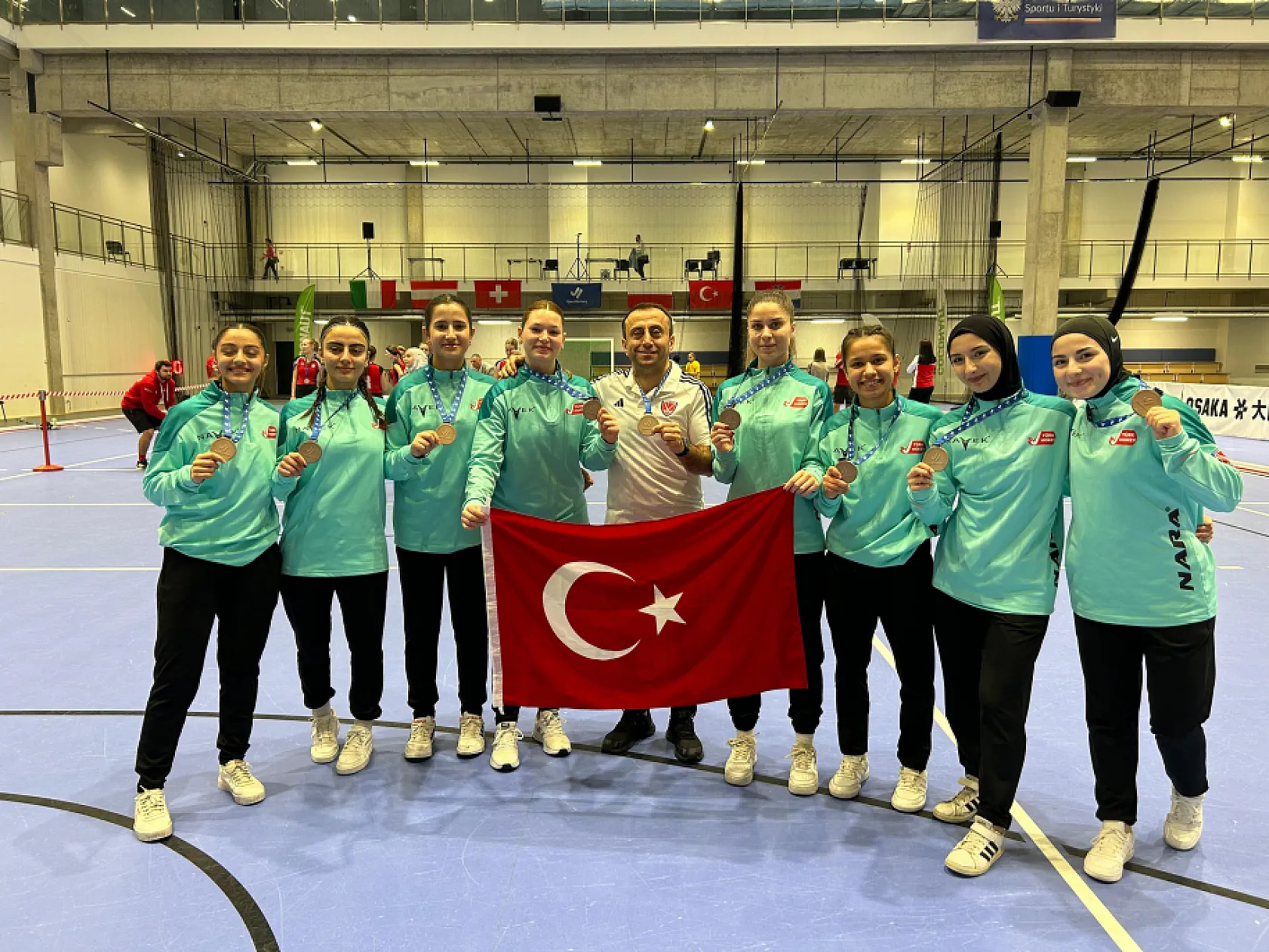 Muğlalı sporcular Avrupa zaferi yaşadı