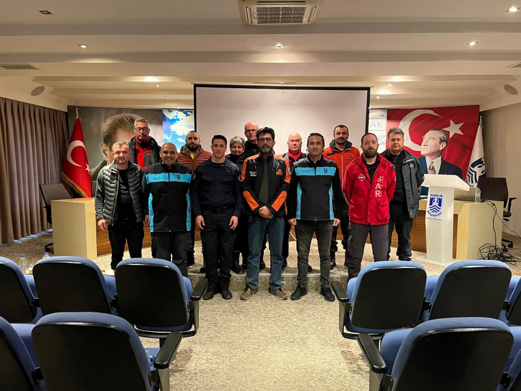 Bodrum'da afetlere hazırlık için iş birliği toplantısı