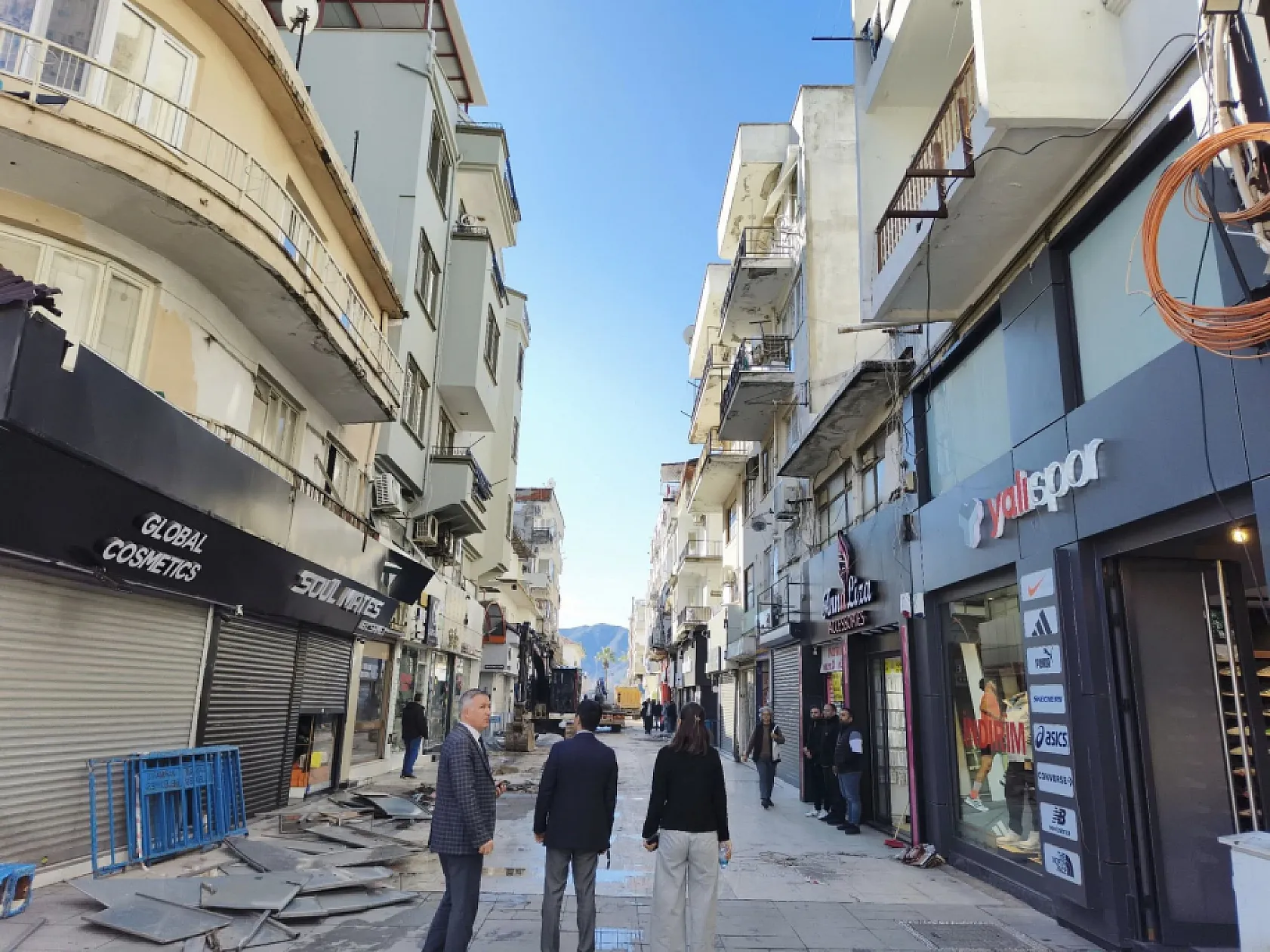 Marmaris'te Kapalı Çarşı el birliği ile güzelleşecek