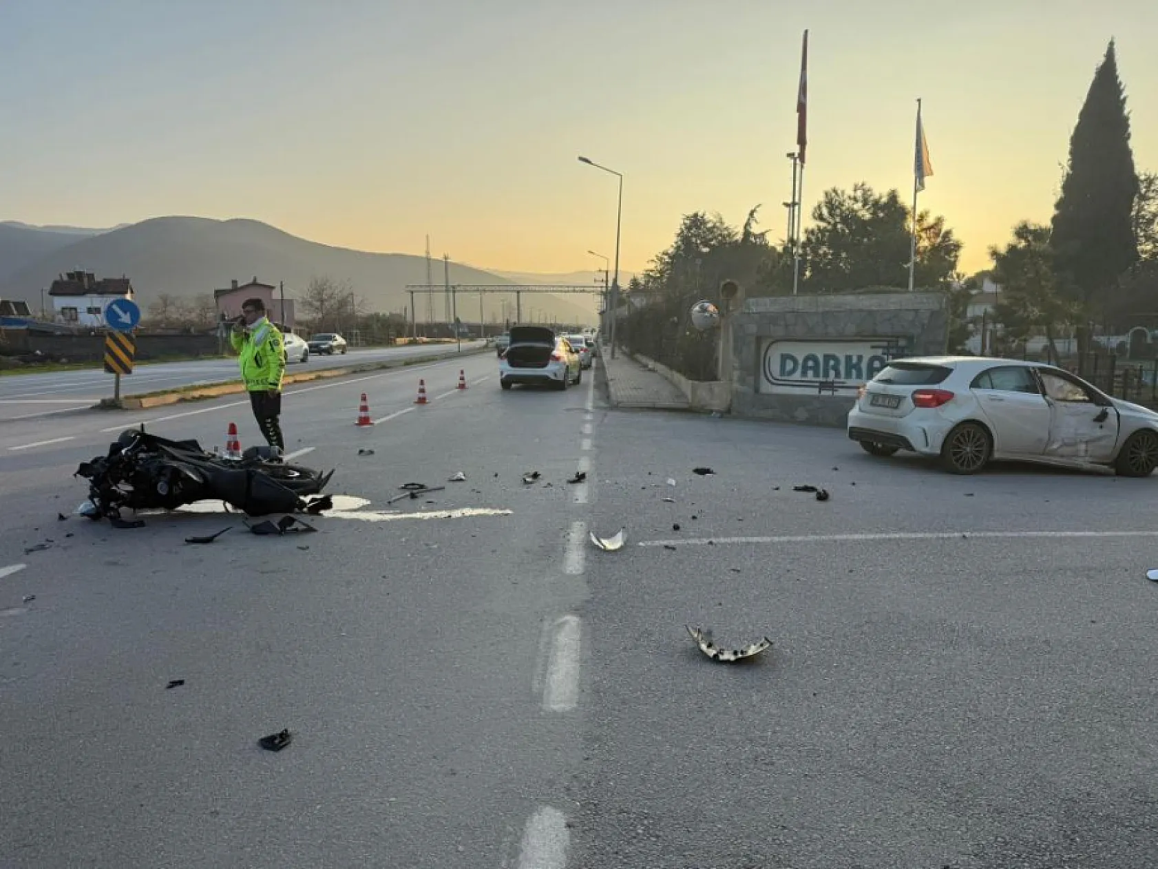 Feci Kaza: Motosiklet Sürücüsü 18 Yaşındaki Genç Hayatını Kaybetti