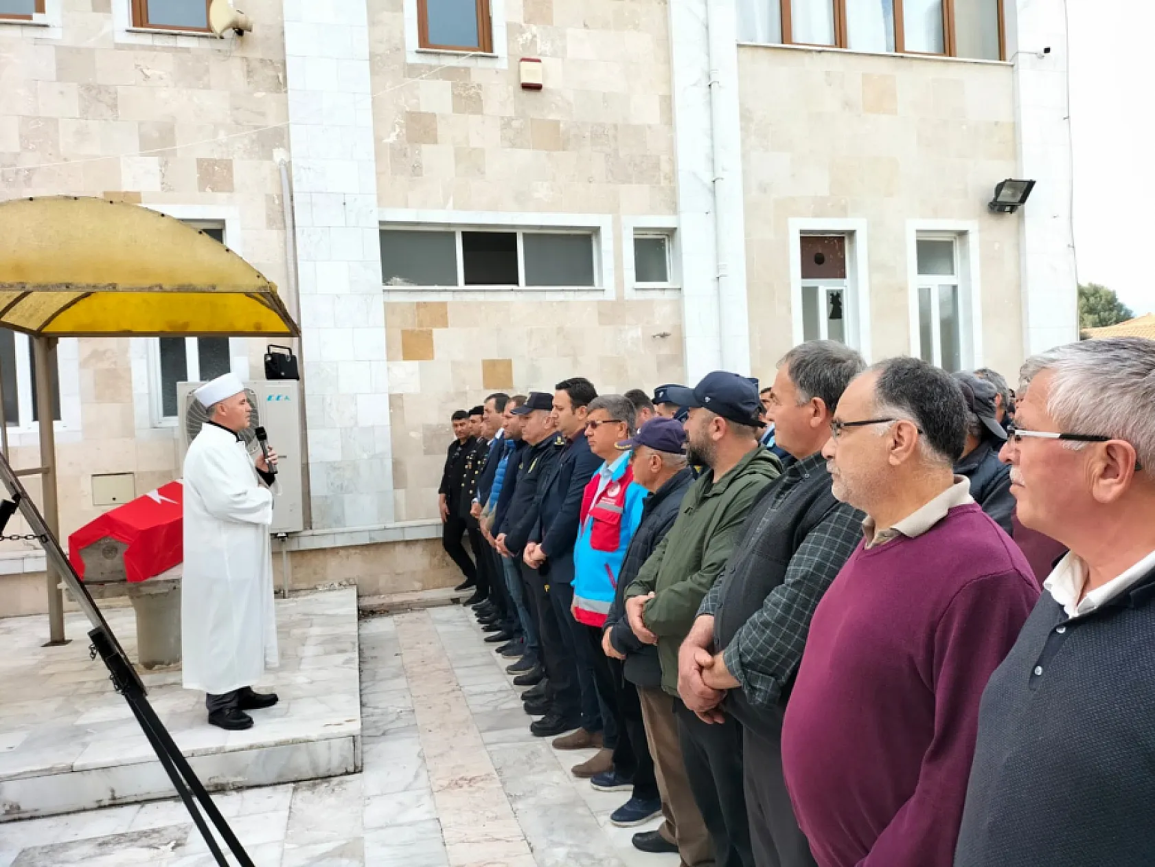 Köyceğiz'de Kore Gazisi Avcı, son yolculuğuna uğurlandı