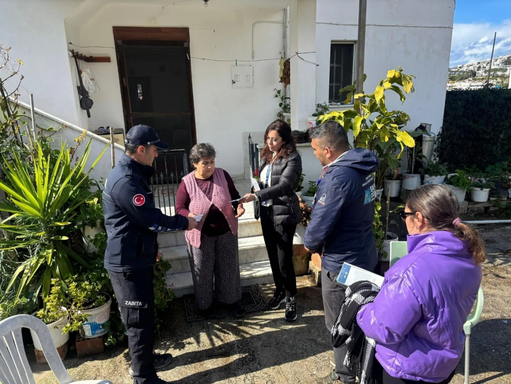 Bodrum'da afetlere karşı ortak çalışma