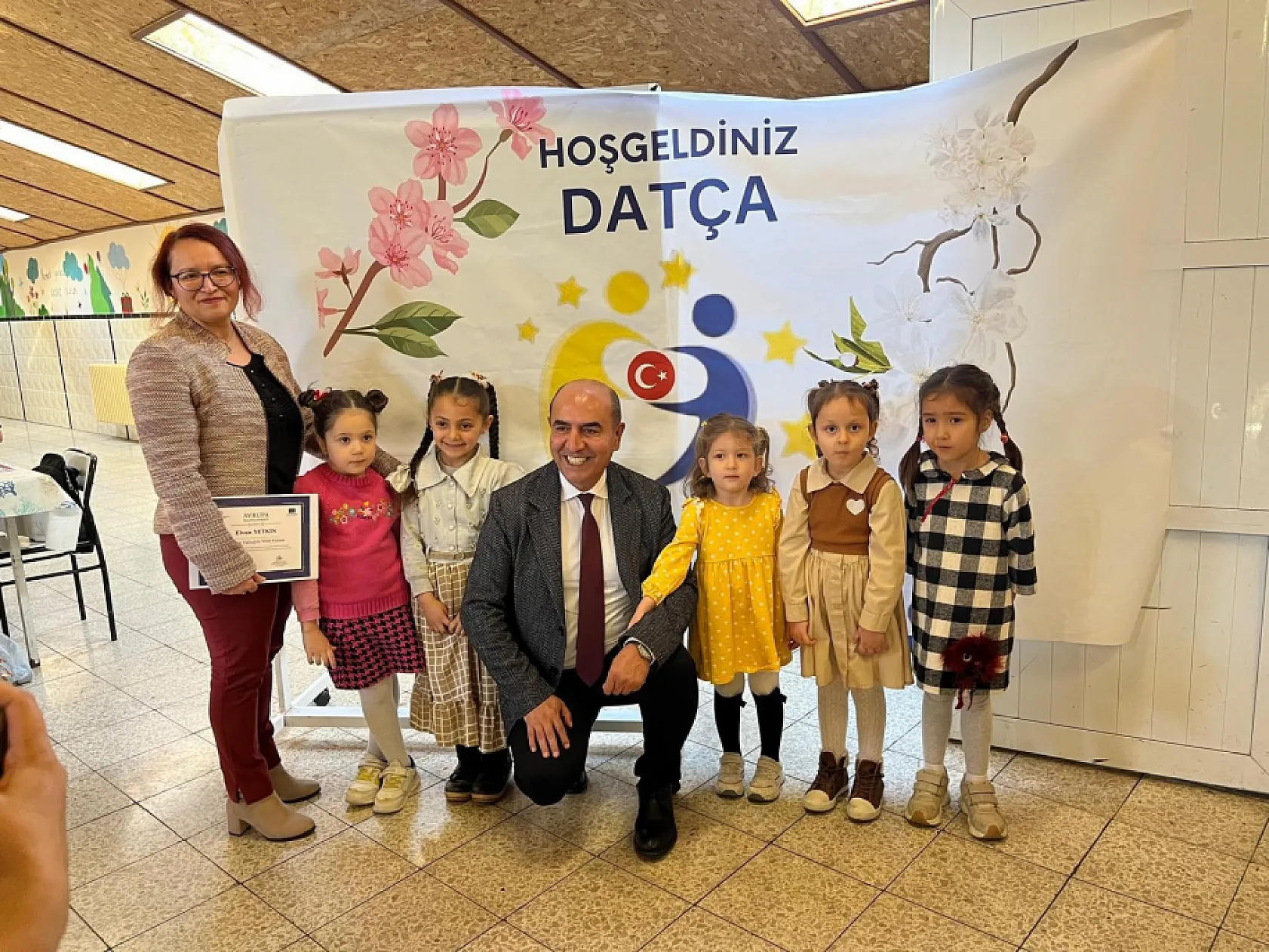 Datça'da başarılı öğretmenler ödüllendirildi