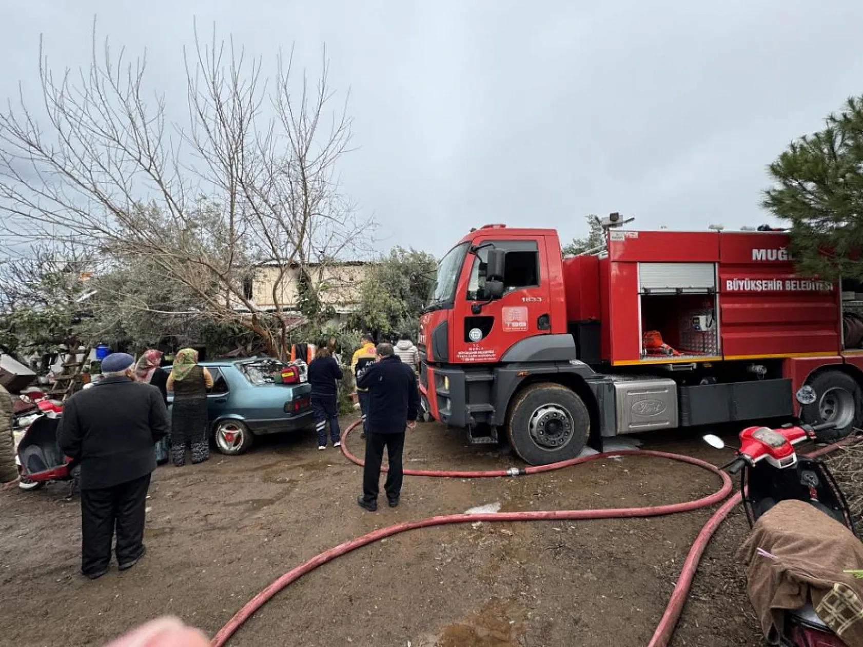 Fethiye'de korkunç yangın! 42 yaşındaki adam evinde hayatını kaybetti