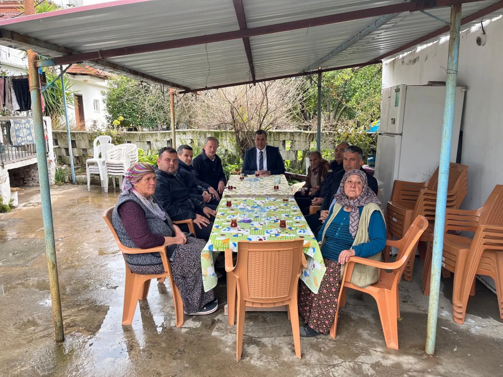 Kaymakam Yakuta aile ziyaretlerine devam ediyor