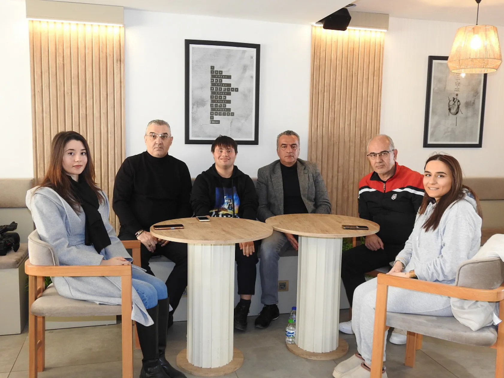 Down sendromlu Umut'un hayali sanatçı olmak
