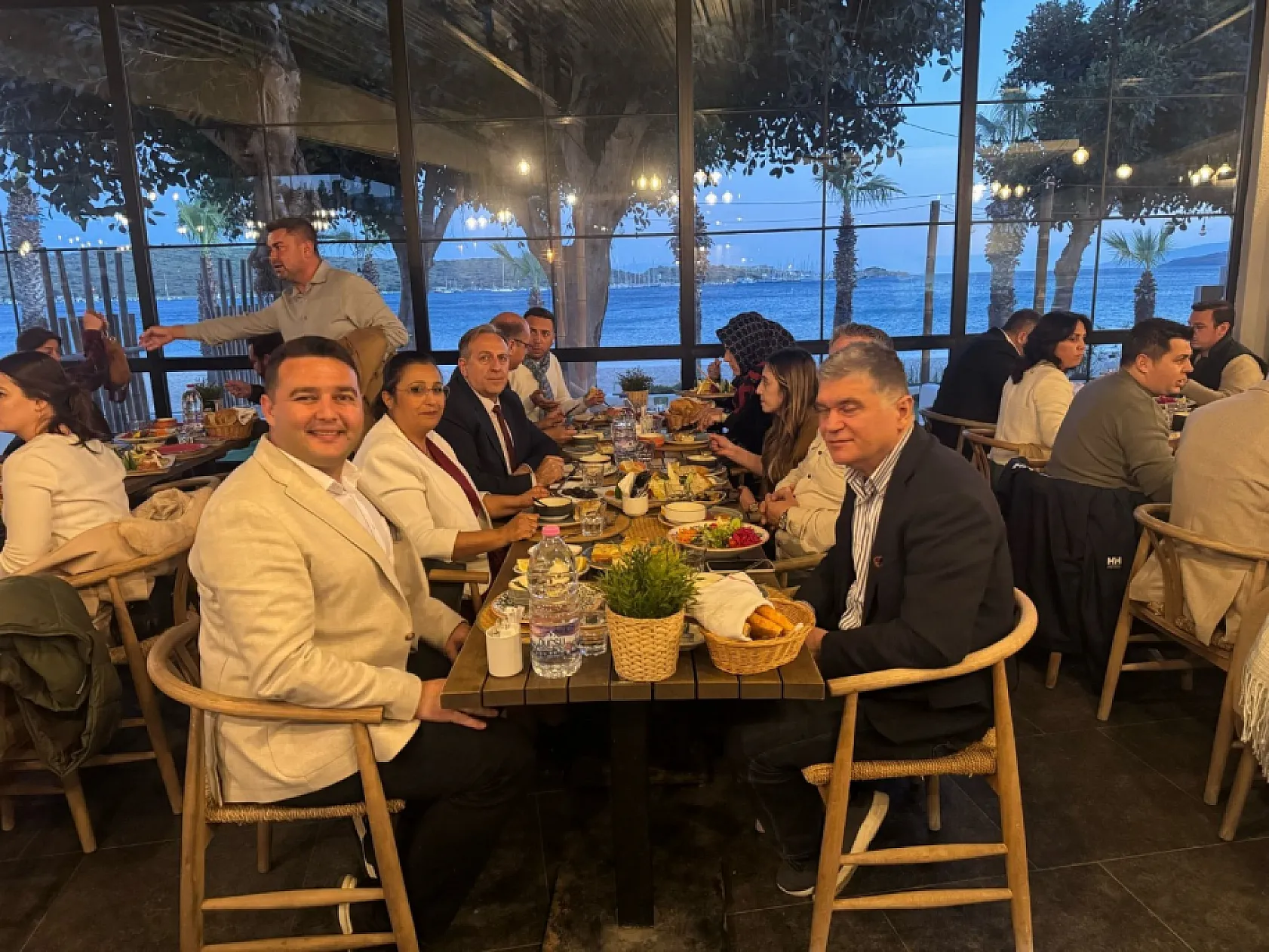 Bodrum'da kurum müdürleri ile iftar yapıldı