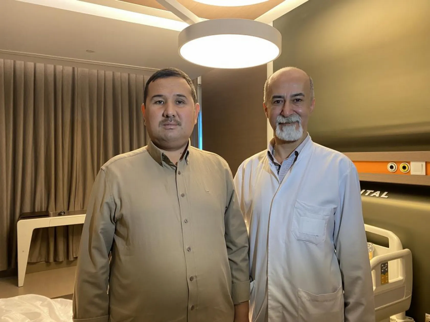 Kalbinde dev tümör bulundu, Türkiye'de hayata döndü