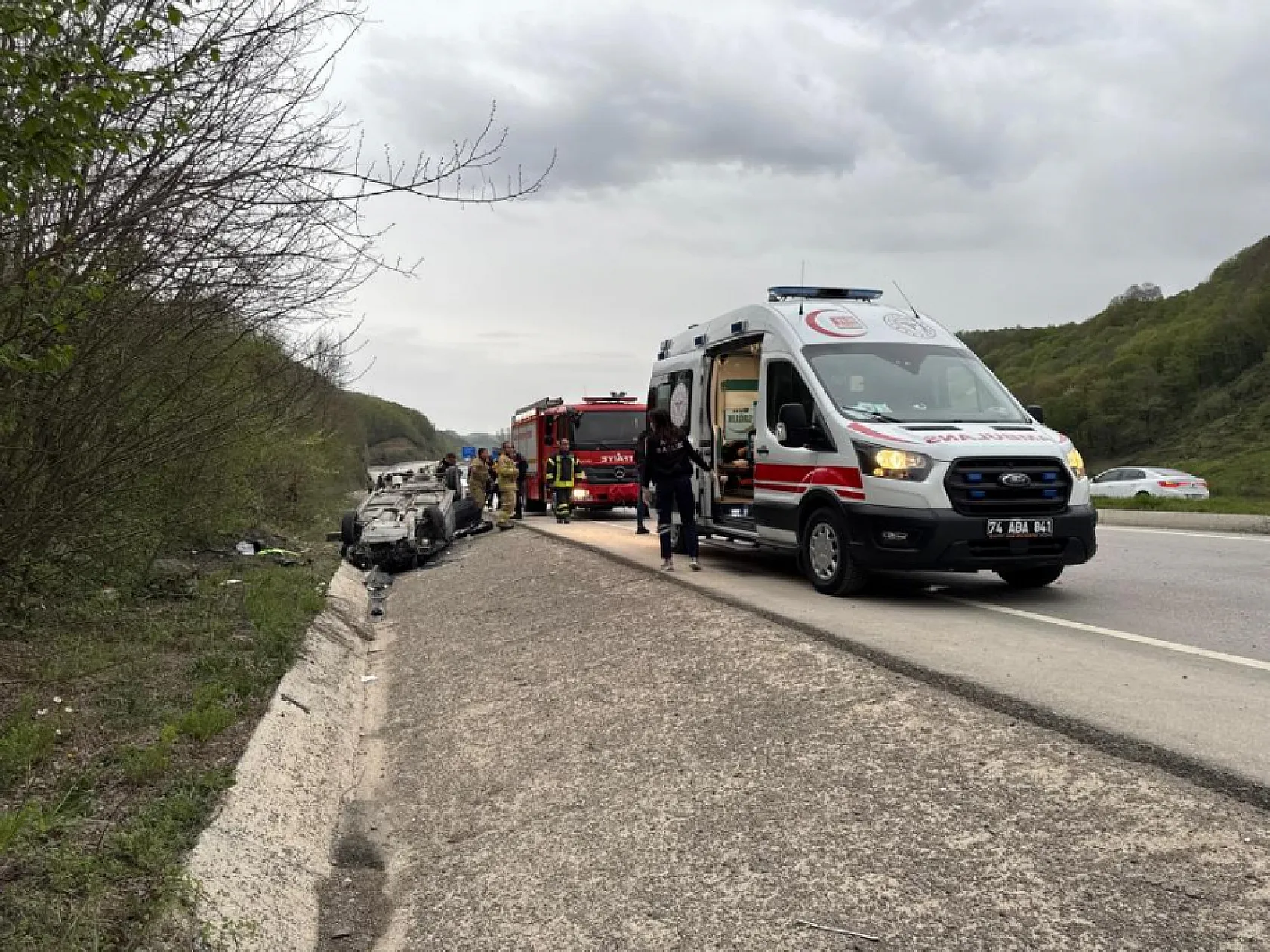 Bayram ziyareti dönüşü feci kaza: 11 yaralı