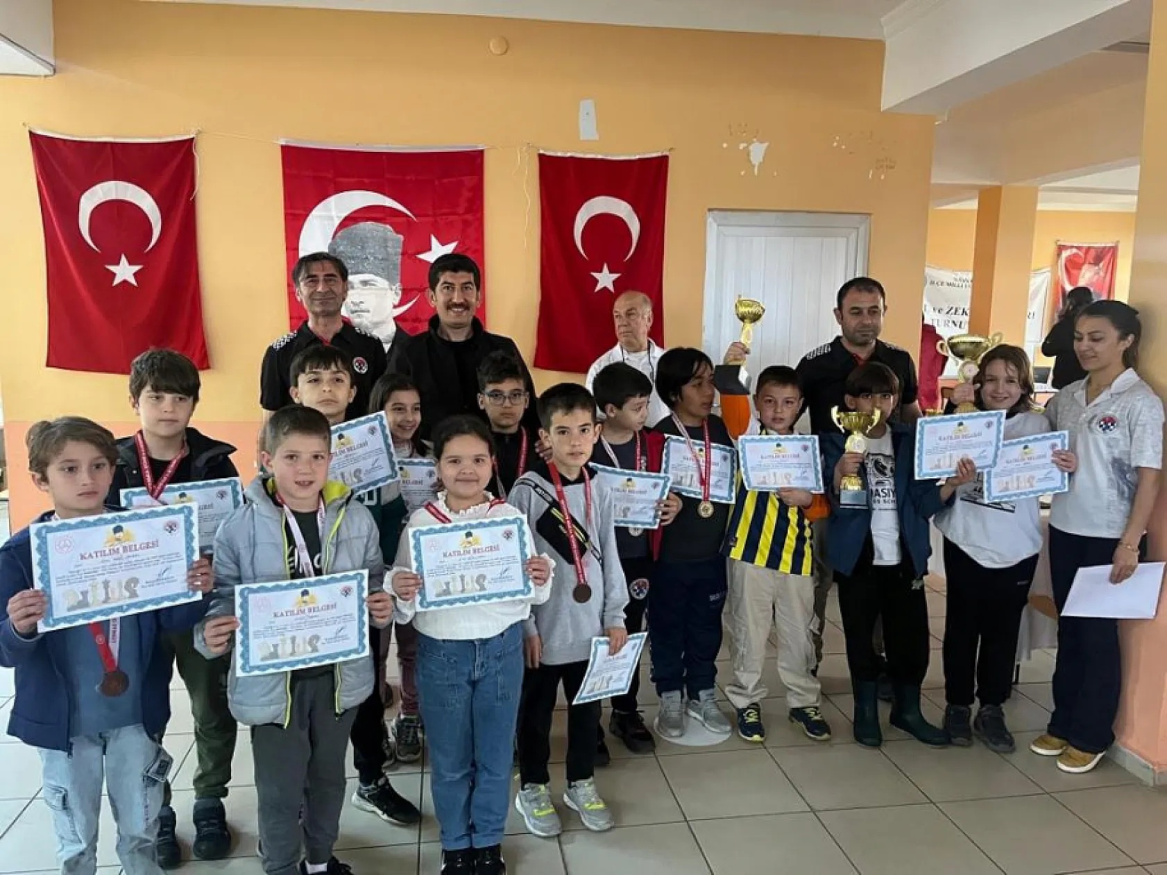 Köyceğiz'deki Satranç Turnuvası tamamlandı
