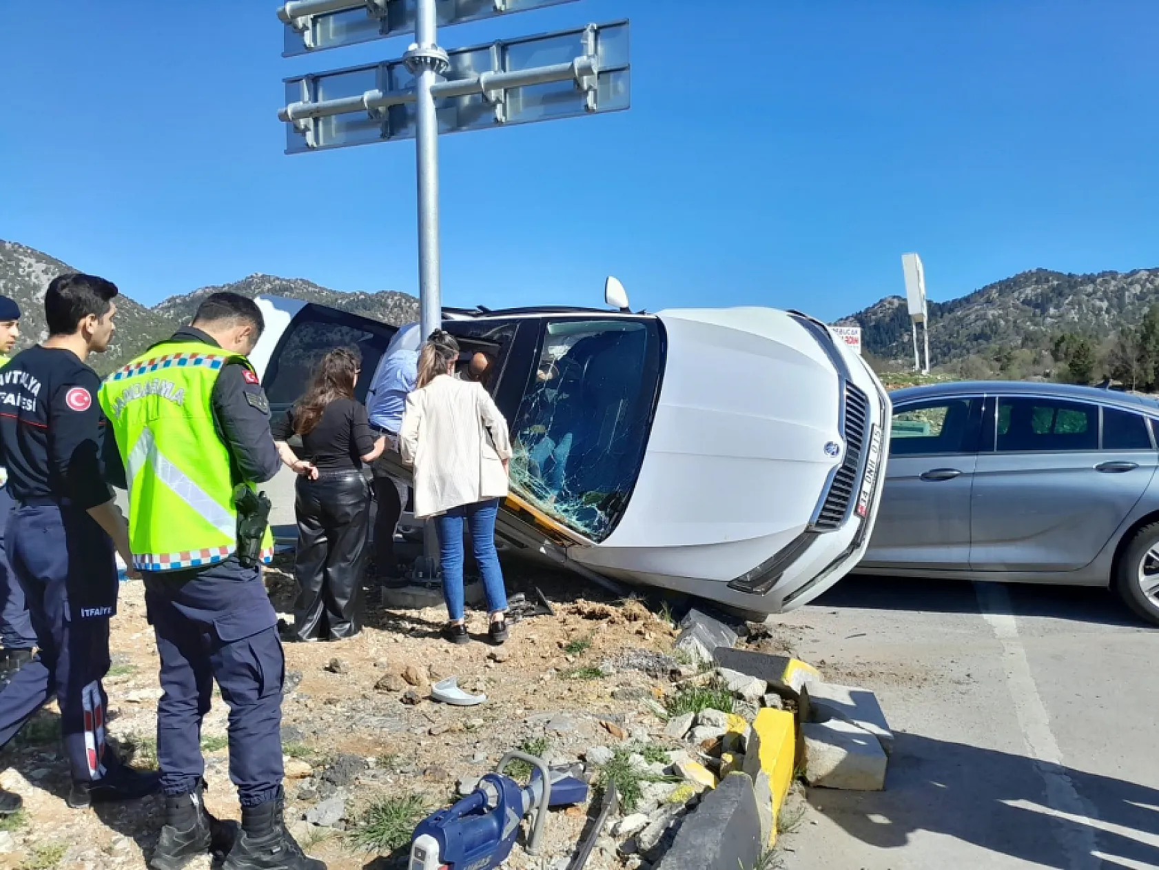 Feci trafik kazası: 2 yaralı