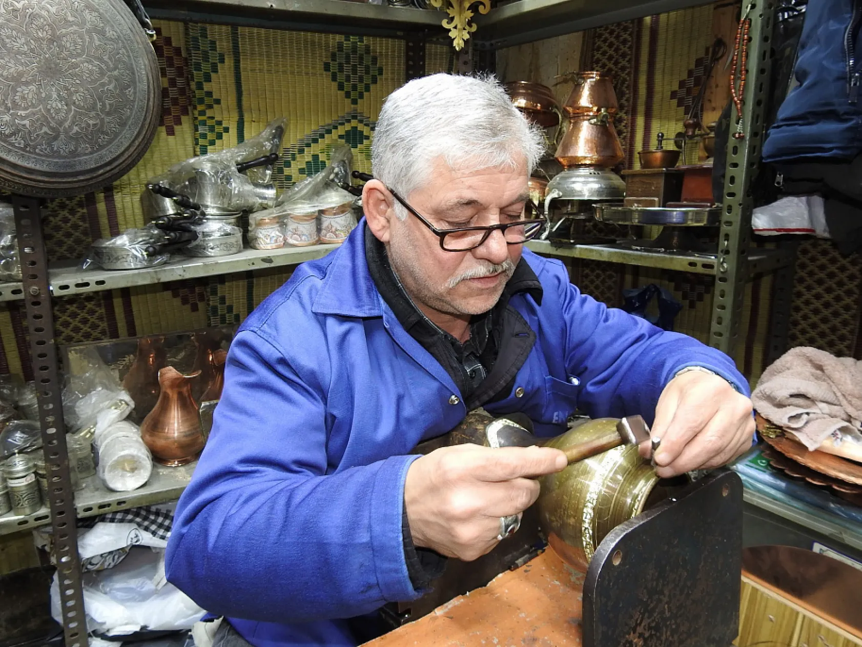 Bakır sesleri arasında geçen bir ömür